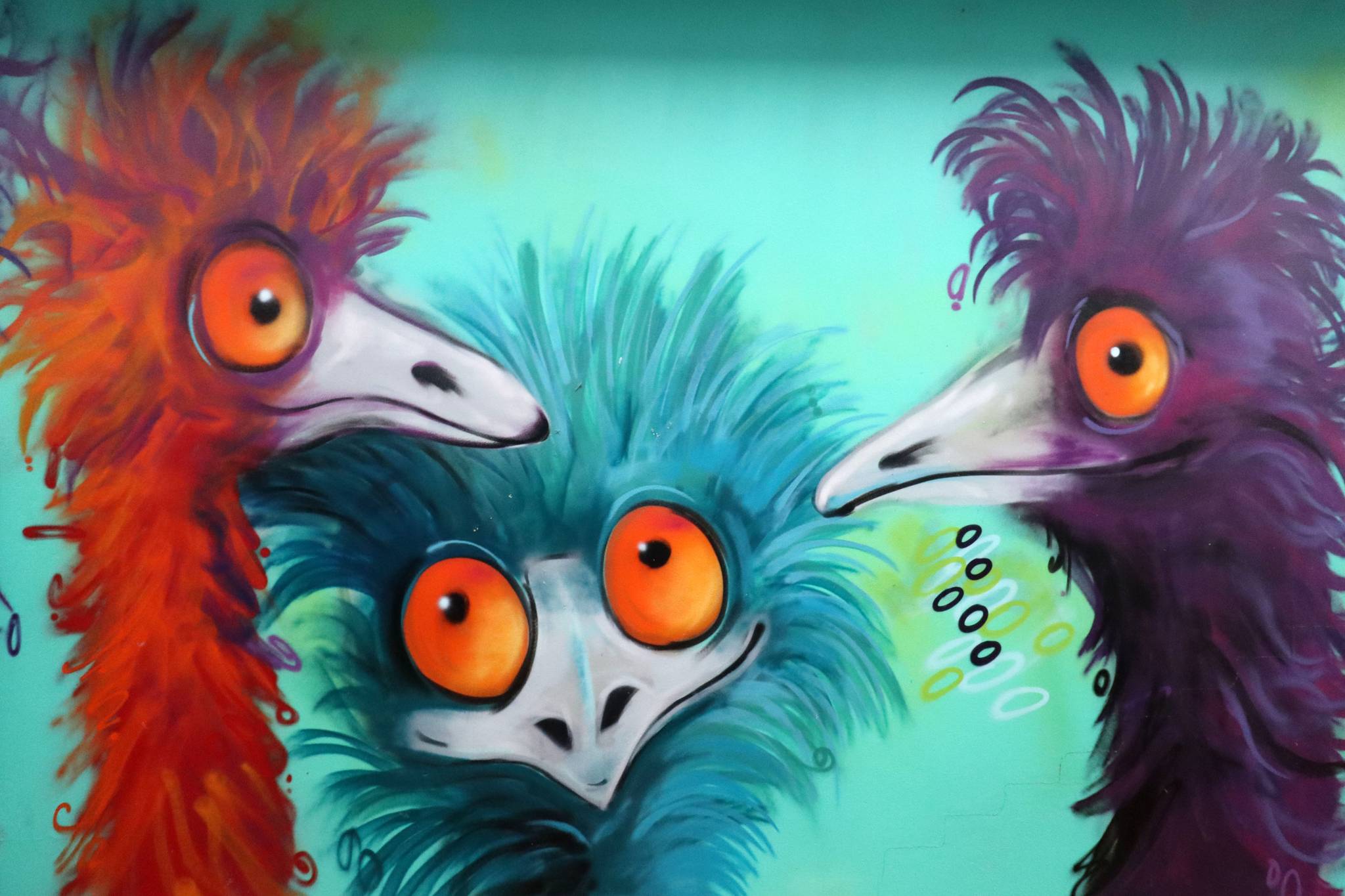 GraffikPaint&mdash;Emus