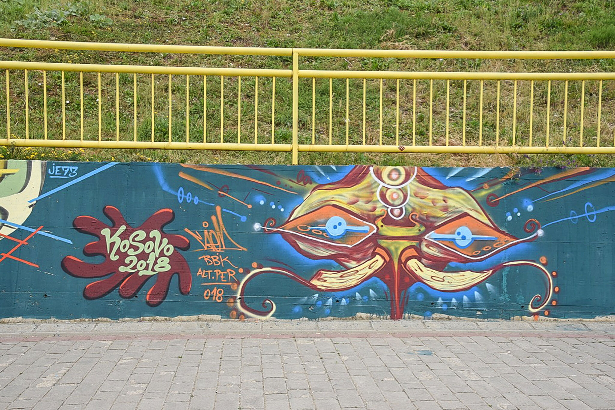 SEM&mdash;Graffiti_Sem_FOR_MOS_Kosovo_2018