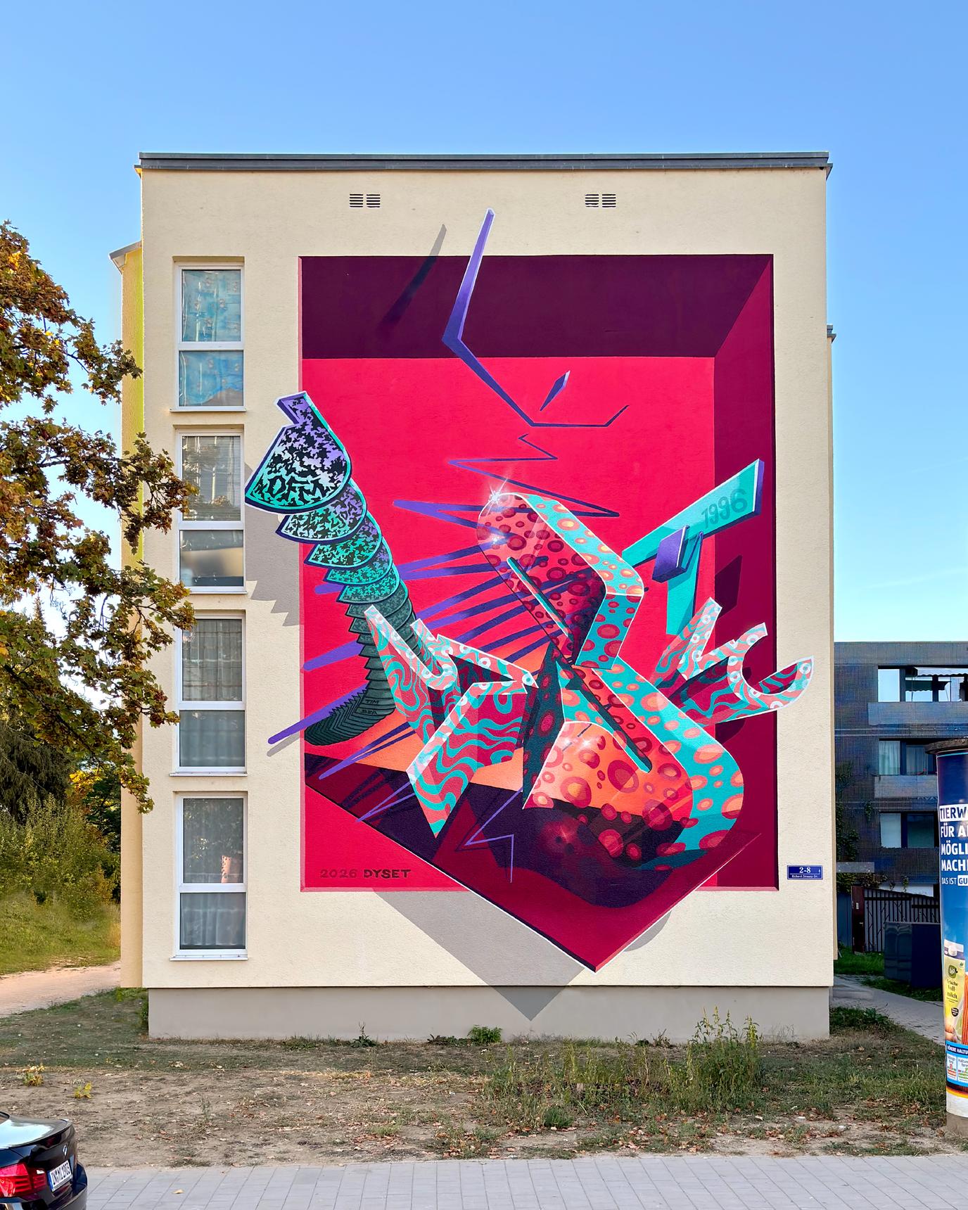 Dyset—DYSET –30 YEARS ANNIVERSARY MURAL