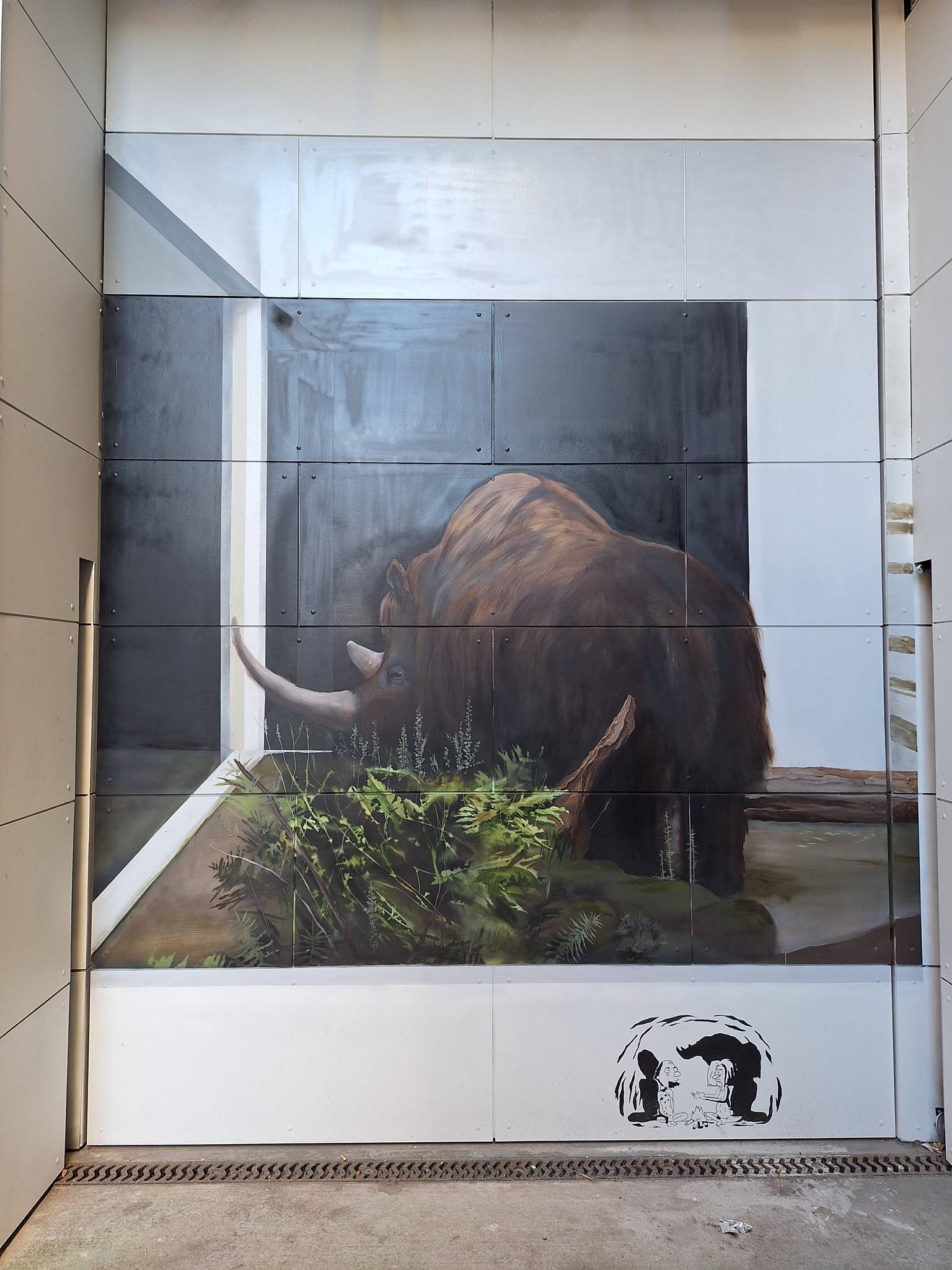 Nicolas Keppens&mdash;Wolharige neushoorn / Woolly rhinoceros