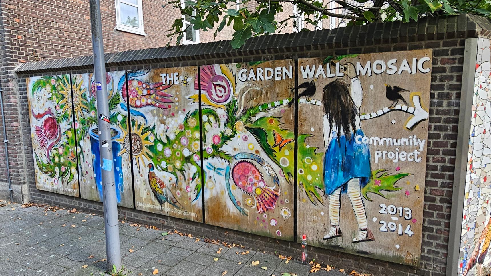 Volunteers—The Garden Wall Mosaic
