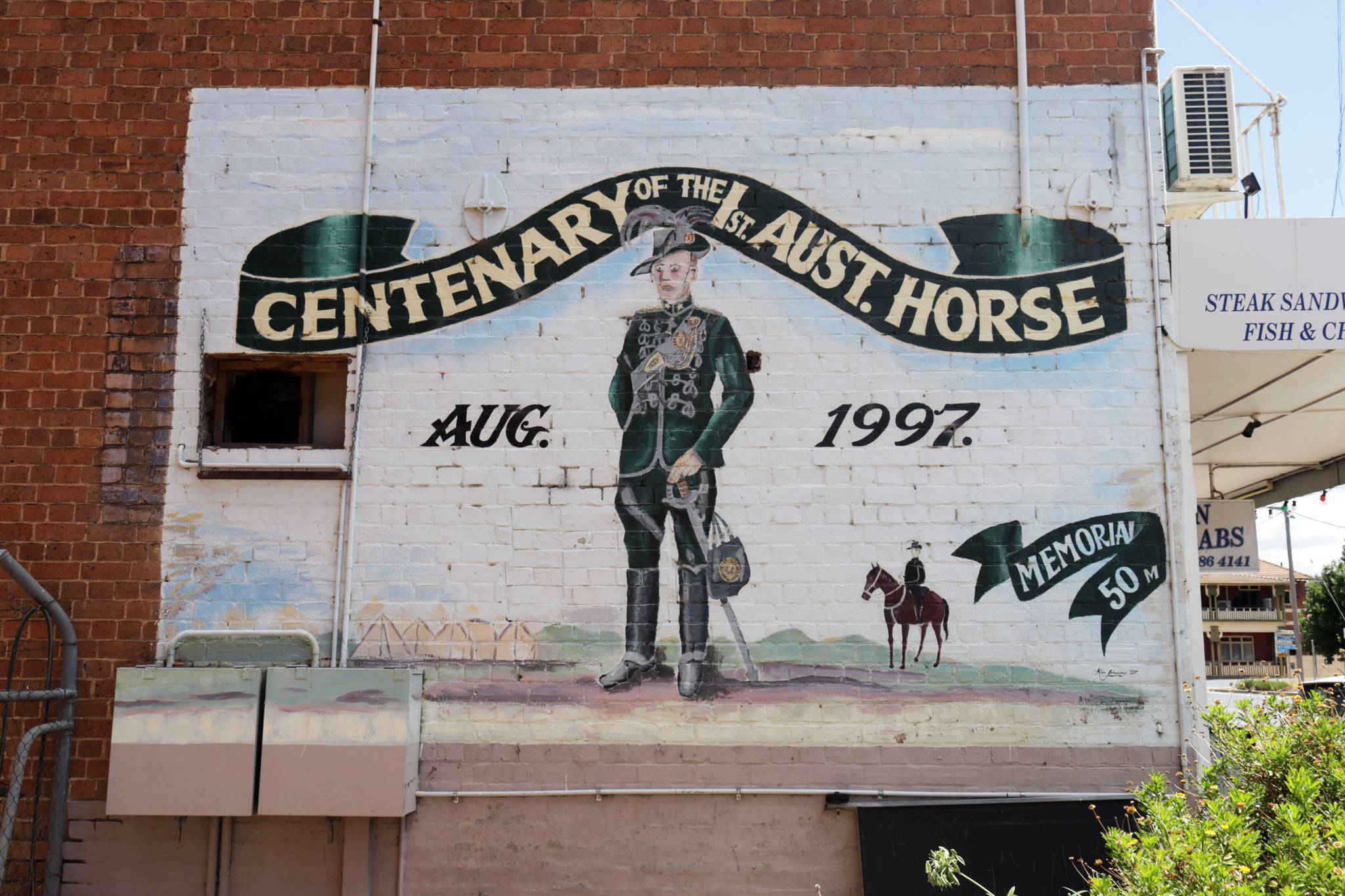 Kim Johnson&mdash;Centenary of the 1st Australian Horse