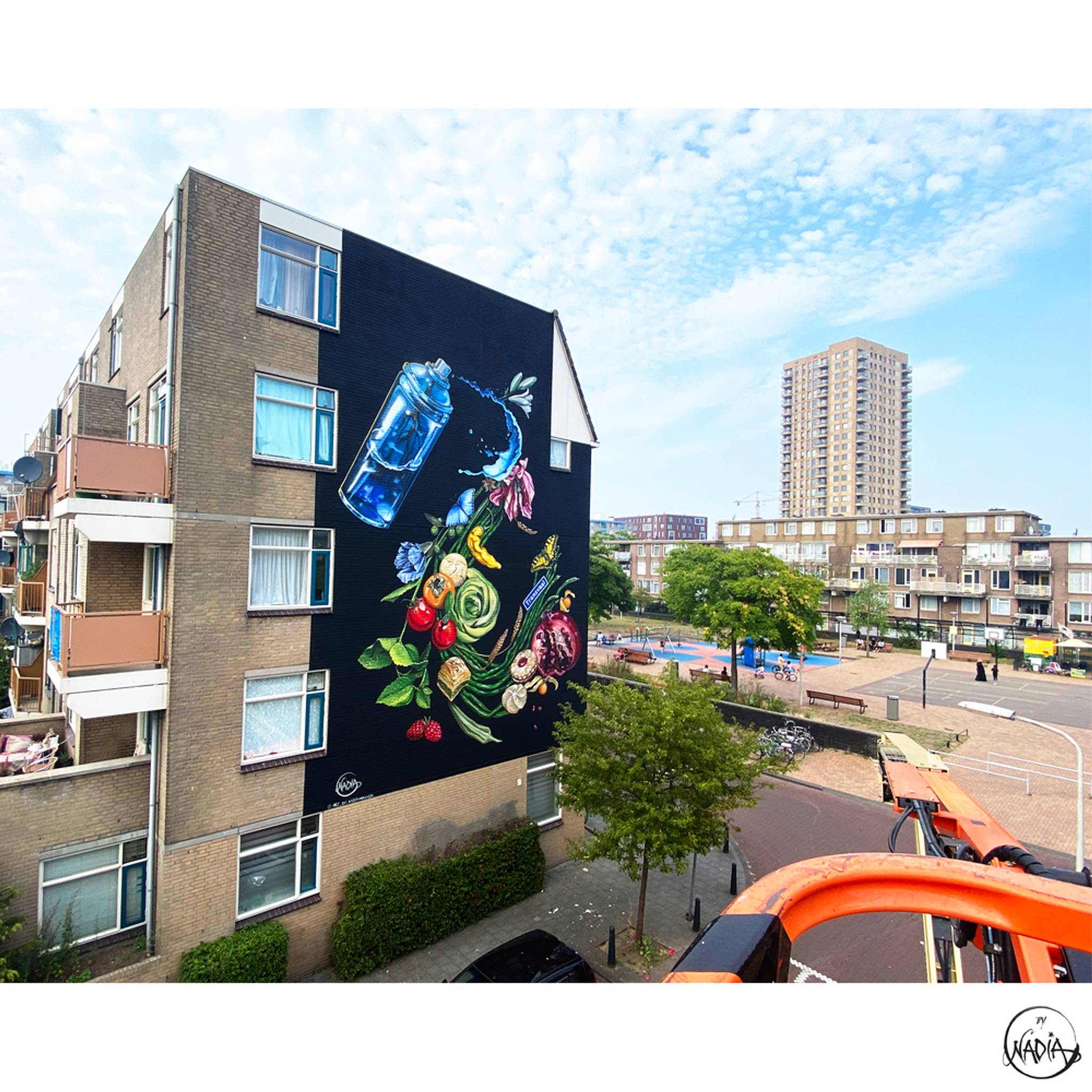 Nadia van Luijk&mdash;TASTE MY CULTURE > MAURITSHUIS MURAL