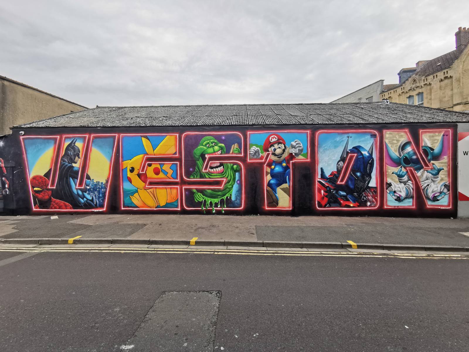 Jenks Art —Weston Mural