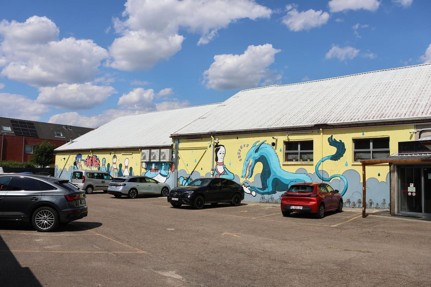 various artists - Lier—Fresh Funky Artists mural