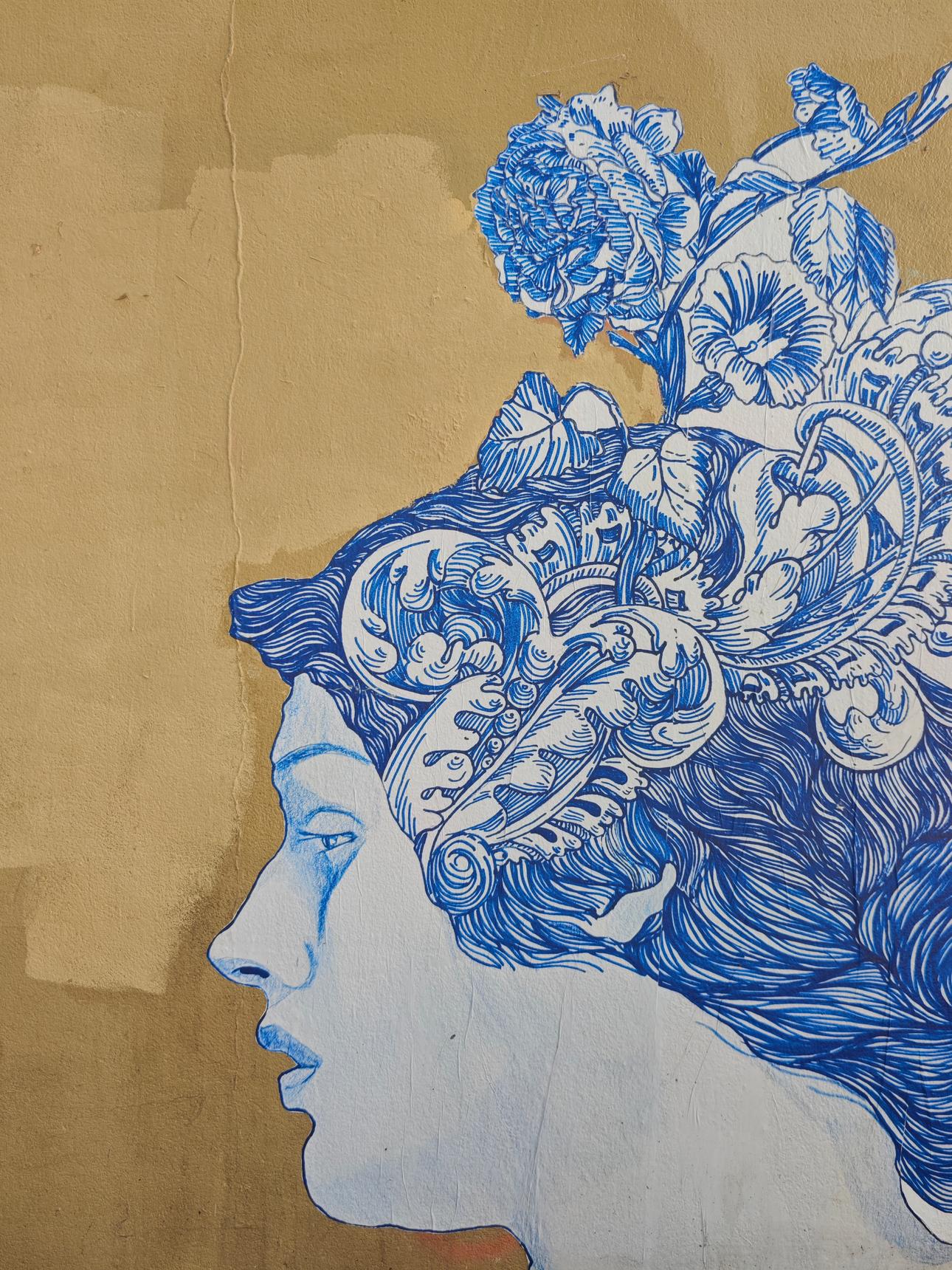 Delphine Delas—Liberté égalité collé