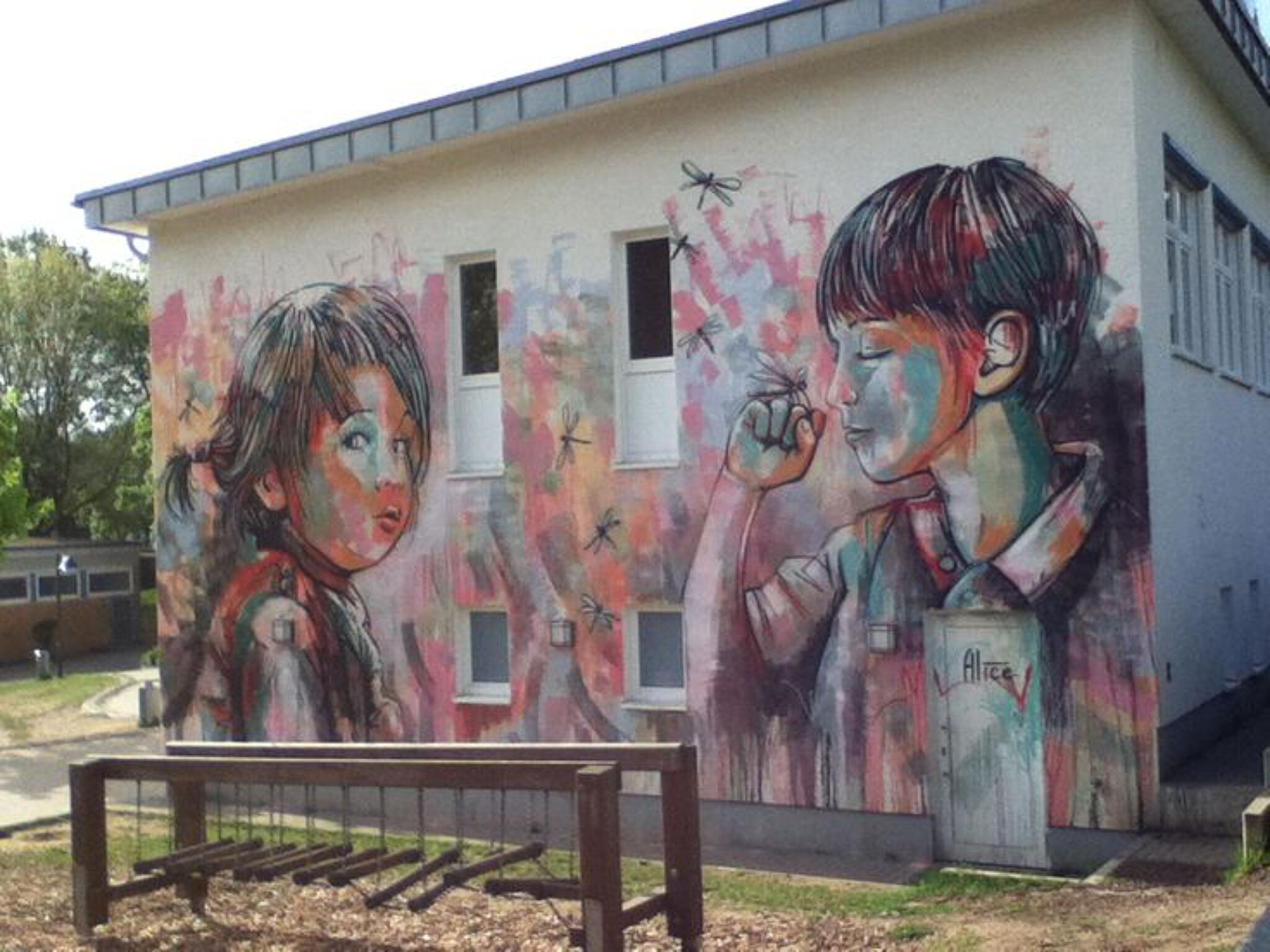 Alice Pasquini&mdash;ALICE PASQUINI (IT) at Bothestraße