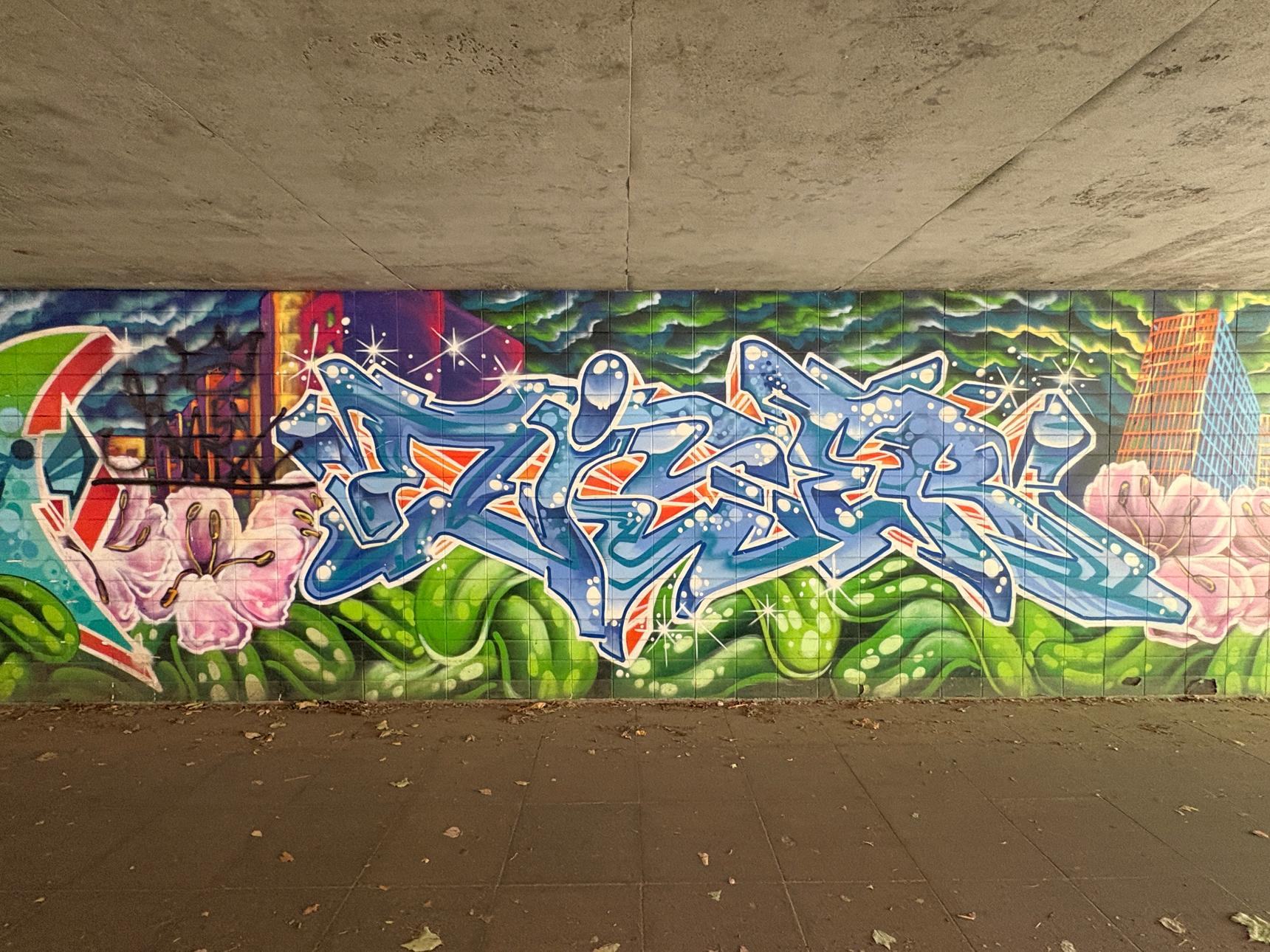 Wandgestalten, and others—Graffiti-Tunnel