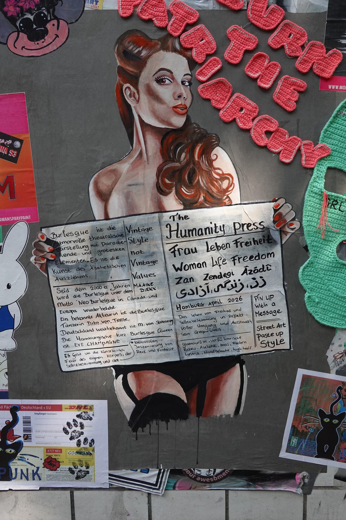 Maaike Dirkx, Haekelbar—Burn the Patriarchy
