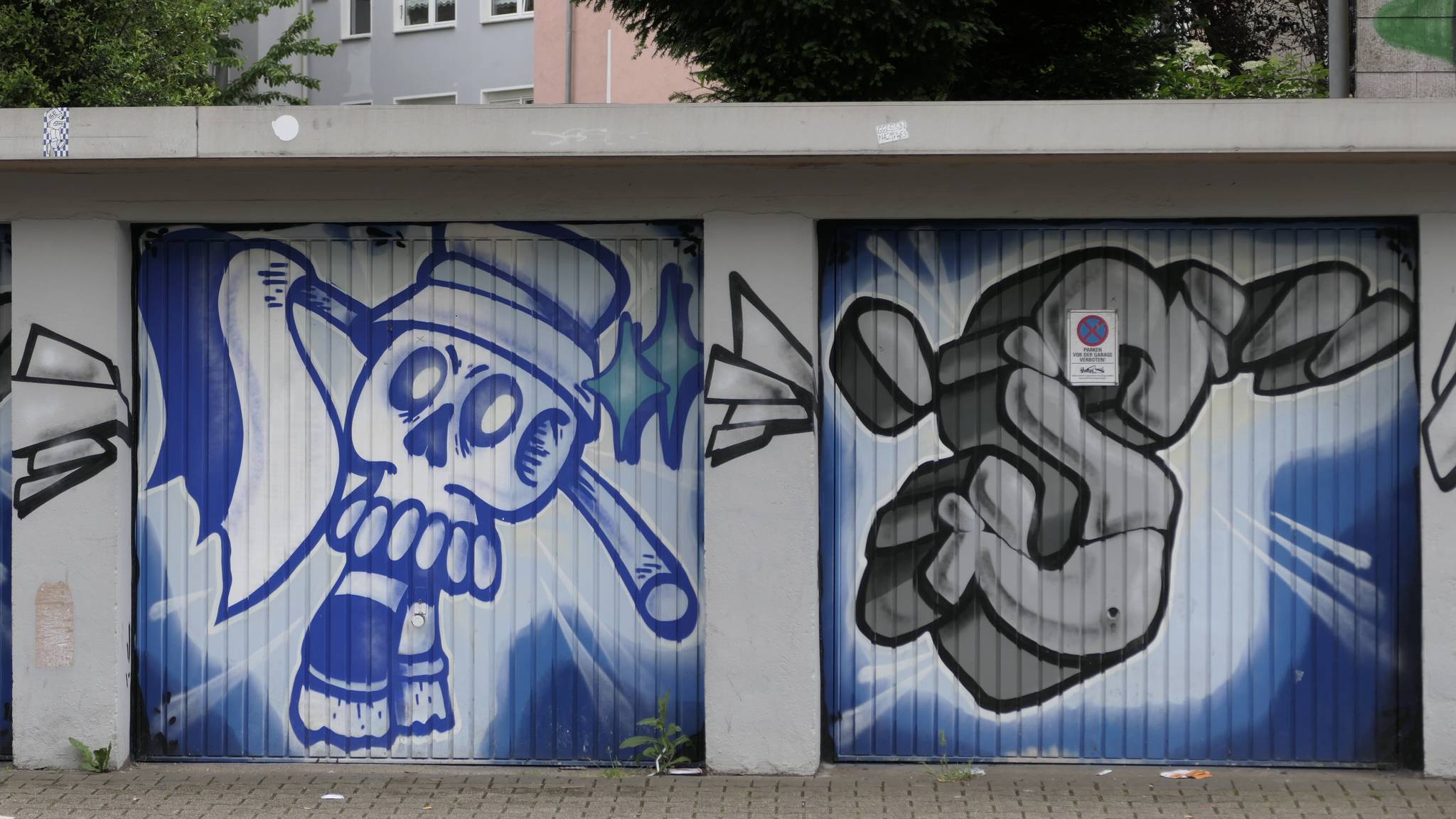 Ultras Schalke 04&mdash;Garages Munscheidstraße / Bochumer Straße