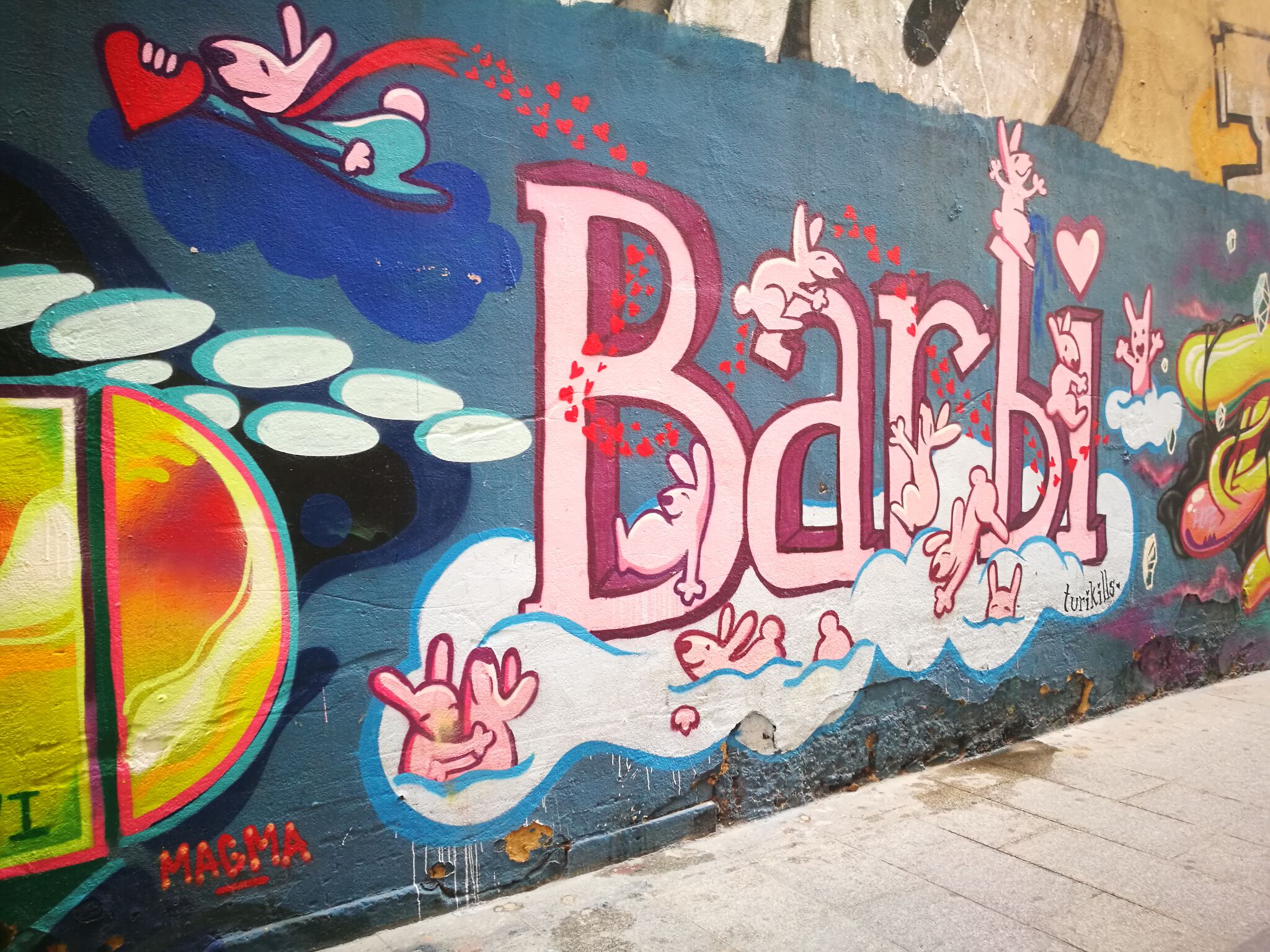 Barbiturikills&mdash;XLF Graffiti Wall