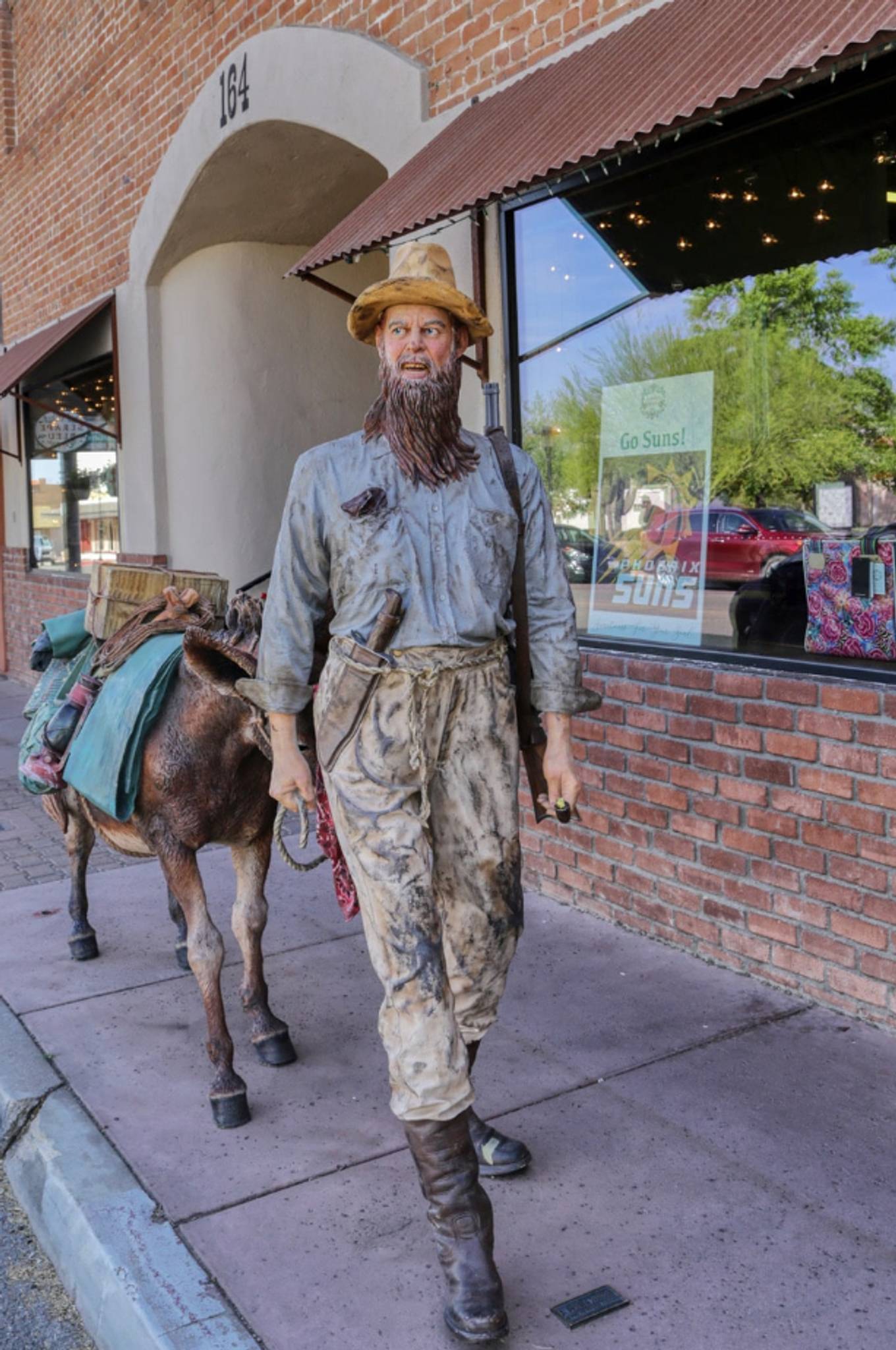 J. Seward Johnson&mdash;Miner Leading His Donkey