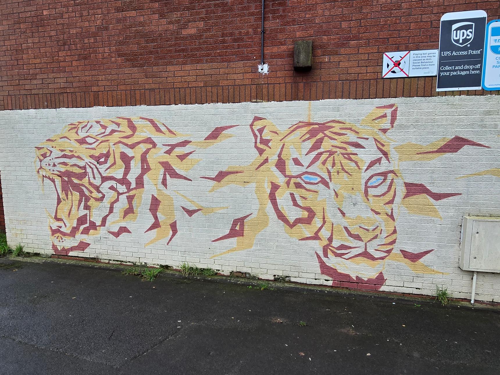 Graffoflarge—Let's Colour - Tigers