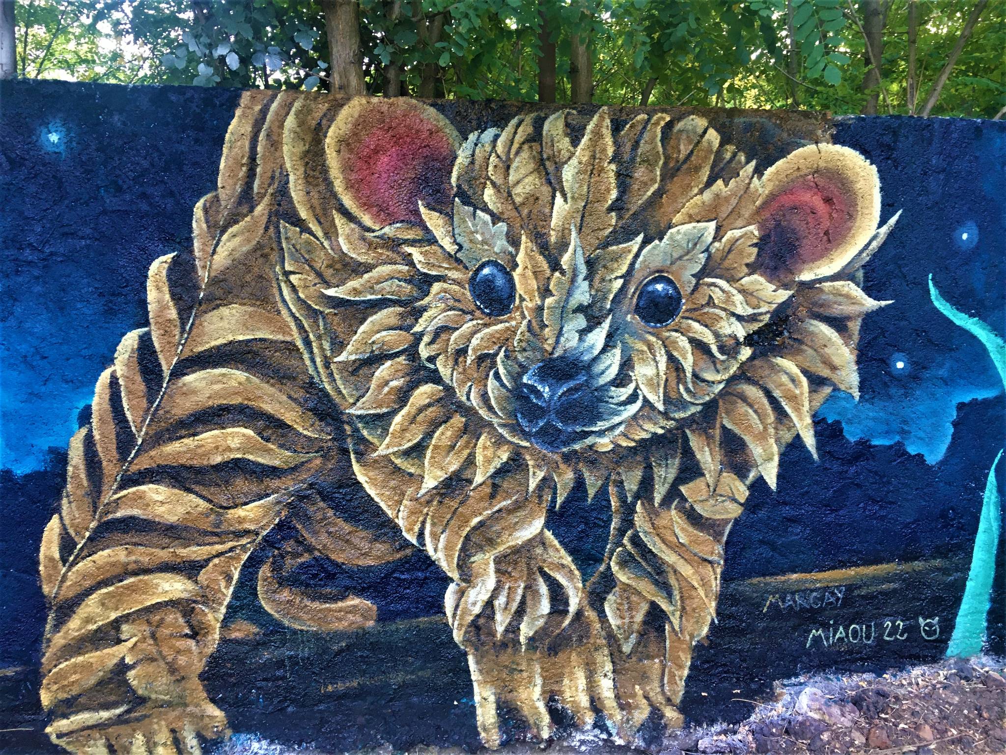 Margay-art&mdash;Kinkajou