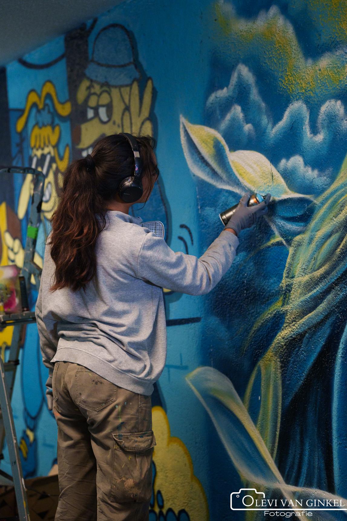 Zmaja, Marloes De Kiewit, Laxmi Manuela, Simian Switch, VAAF, Toscanabanana, Sokaris, Anouk Brand, Lucile Van Laecken, Rutger Termohlen, Sowet, Zark, Studio mutoni, Sasko, Kseniia Nel—Bospoorttunnel 'Wij eisen de nacht op'
