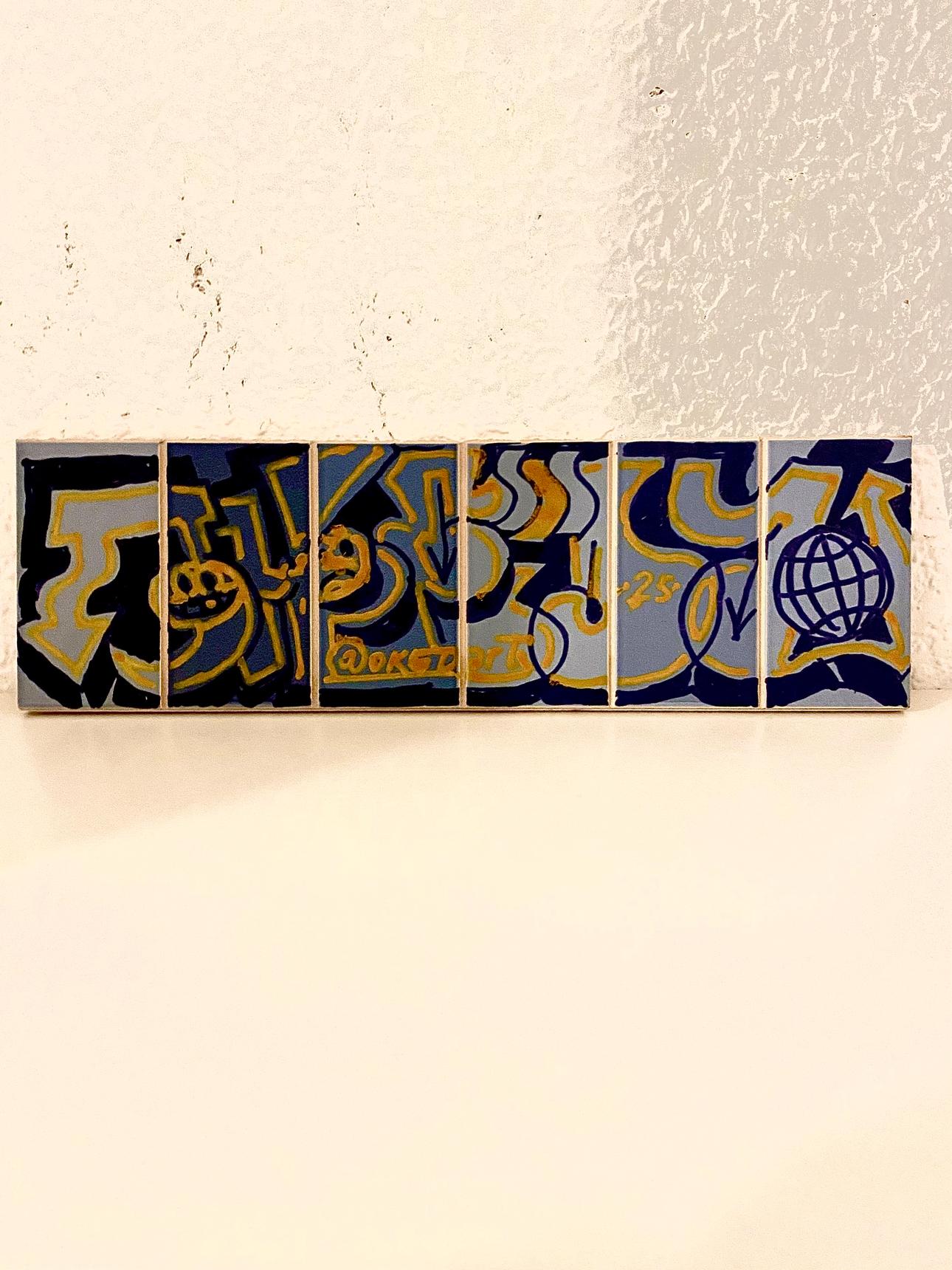 OKEDART—tiles block letter okeda / stickers in Split Croacia