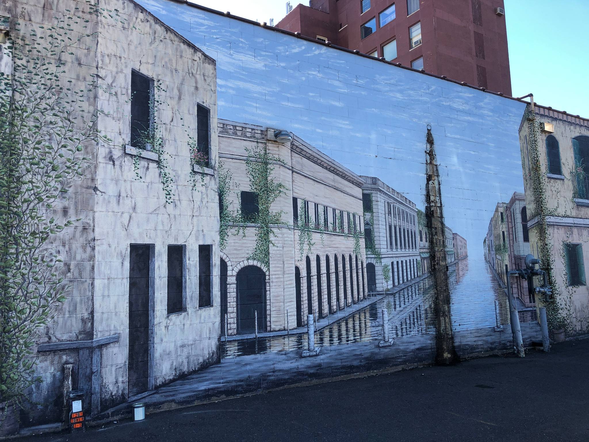 Tom Napoli&mdash;Trompe L'oeil mural