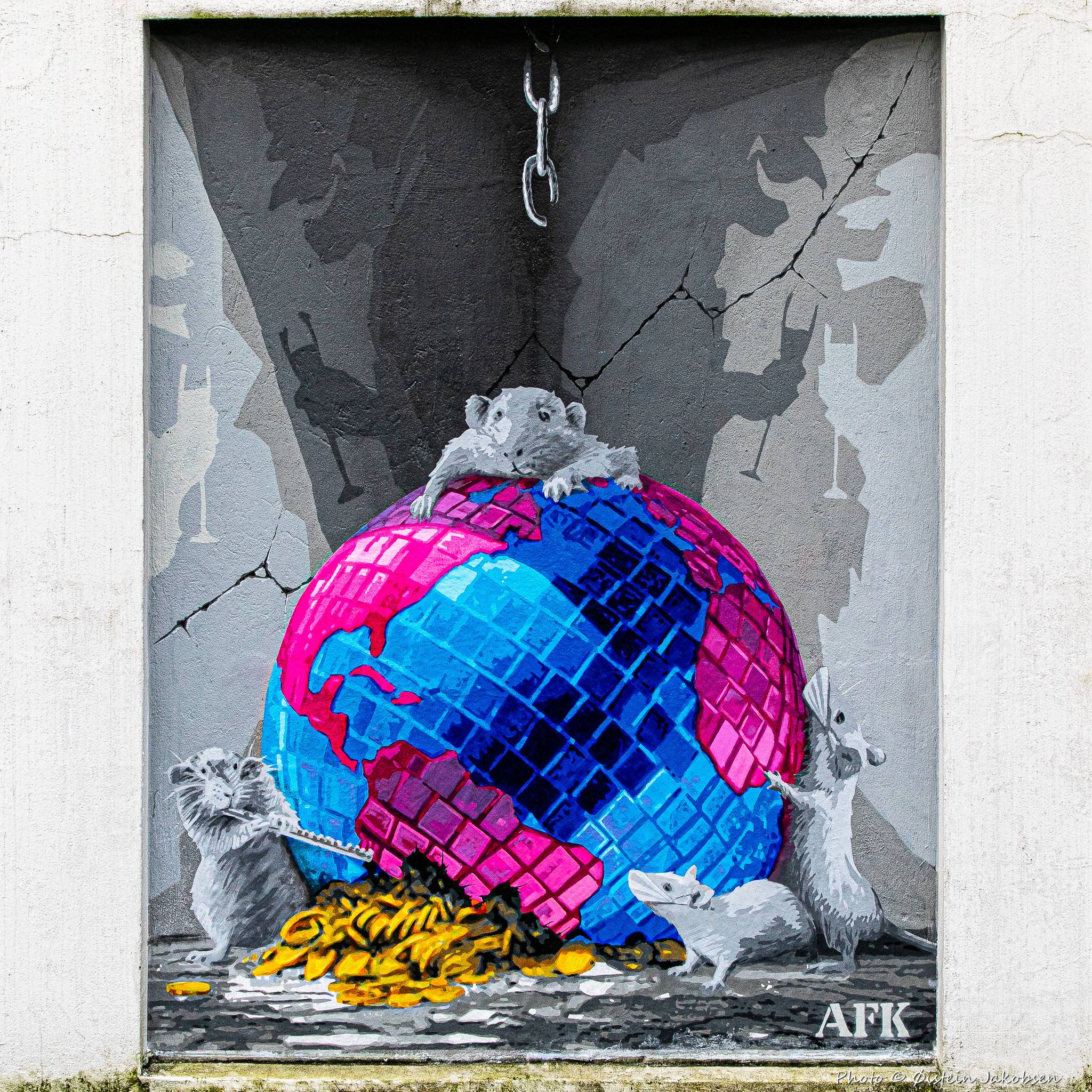 AFK, Joy, Tegson, Lise, Forgetmenot, Barnslig, RC, Bfg, Ninjah&mdash;Mural / Colab