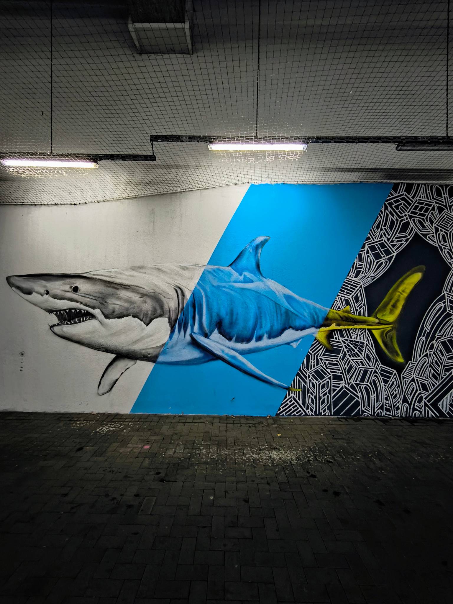 ennicolor&mdash;Shark mural