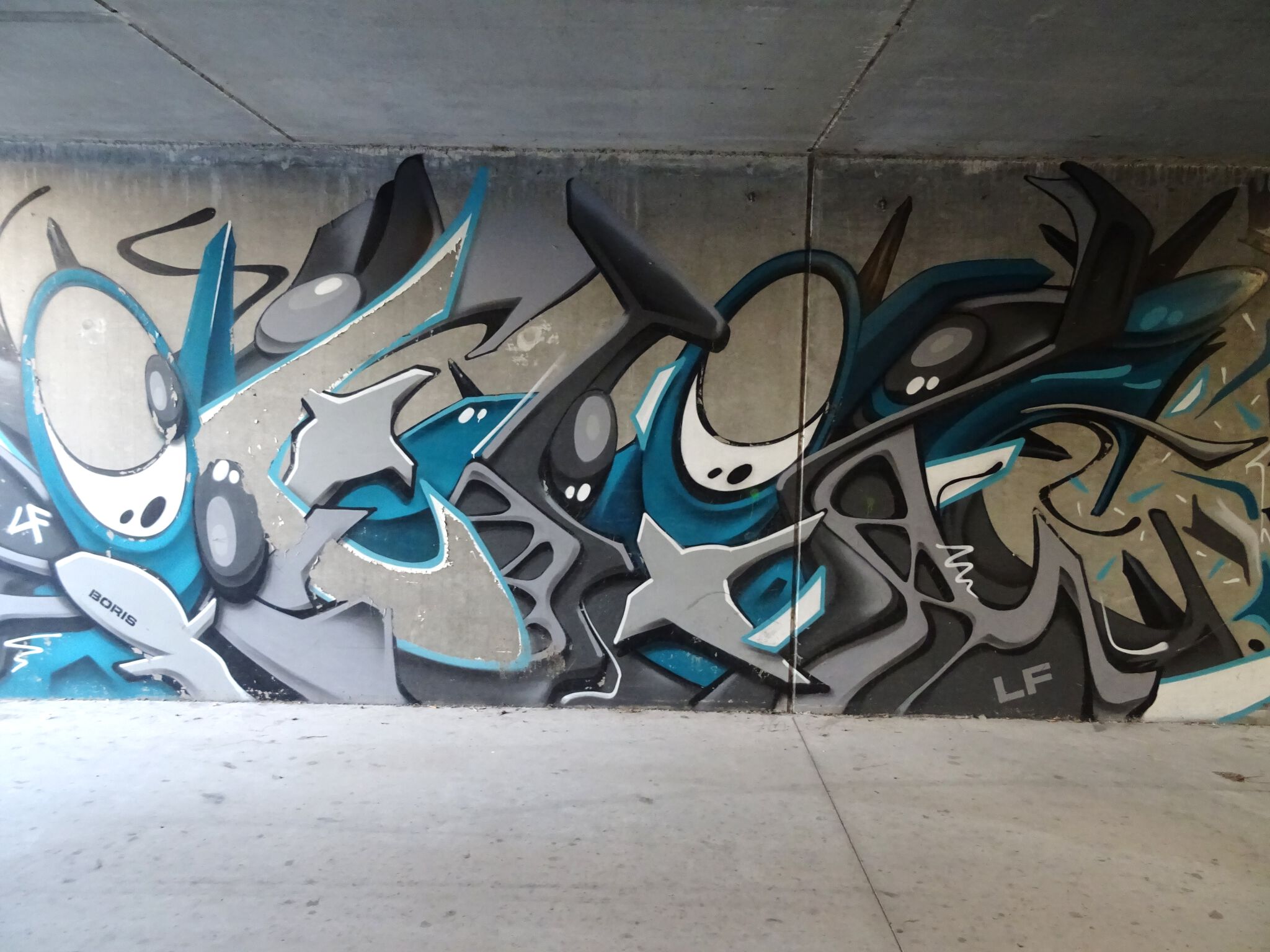 Local artists&mdash;Graffiti Jam (2015)