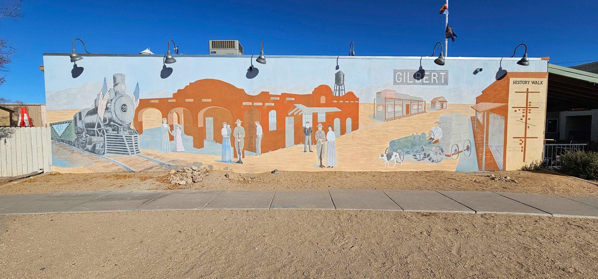 Mary Opat&mdash;American Legion Mural