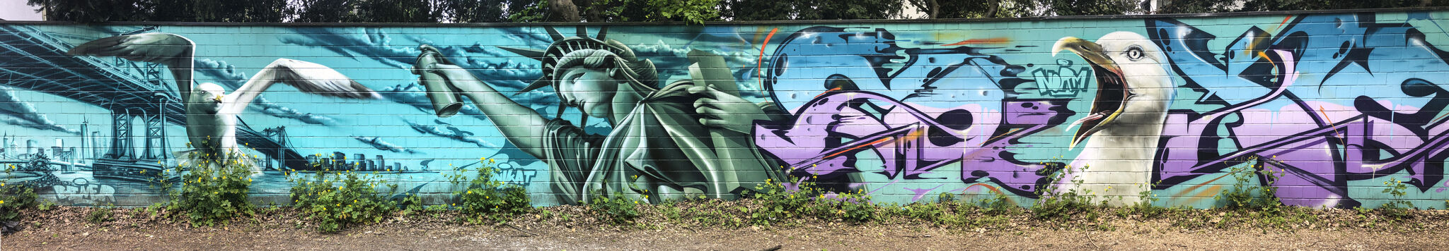 Norm, COKEone, unikat-colors, KOarts, BeNeR1&mdash;New York - Hamburg