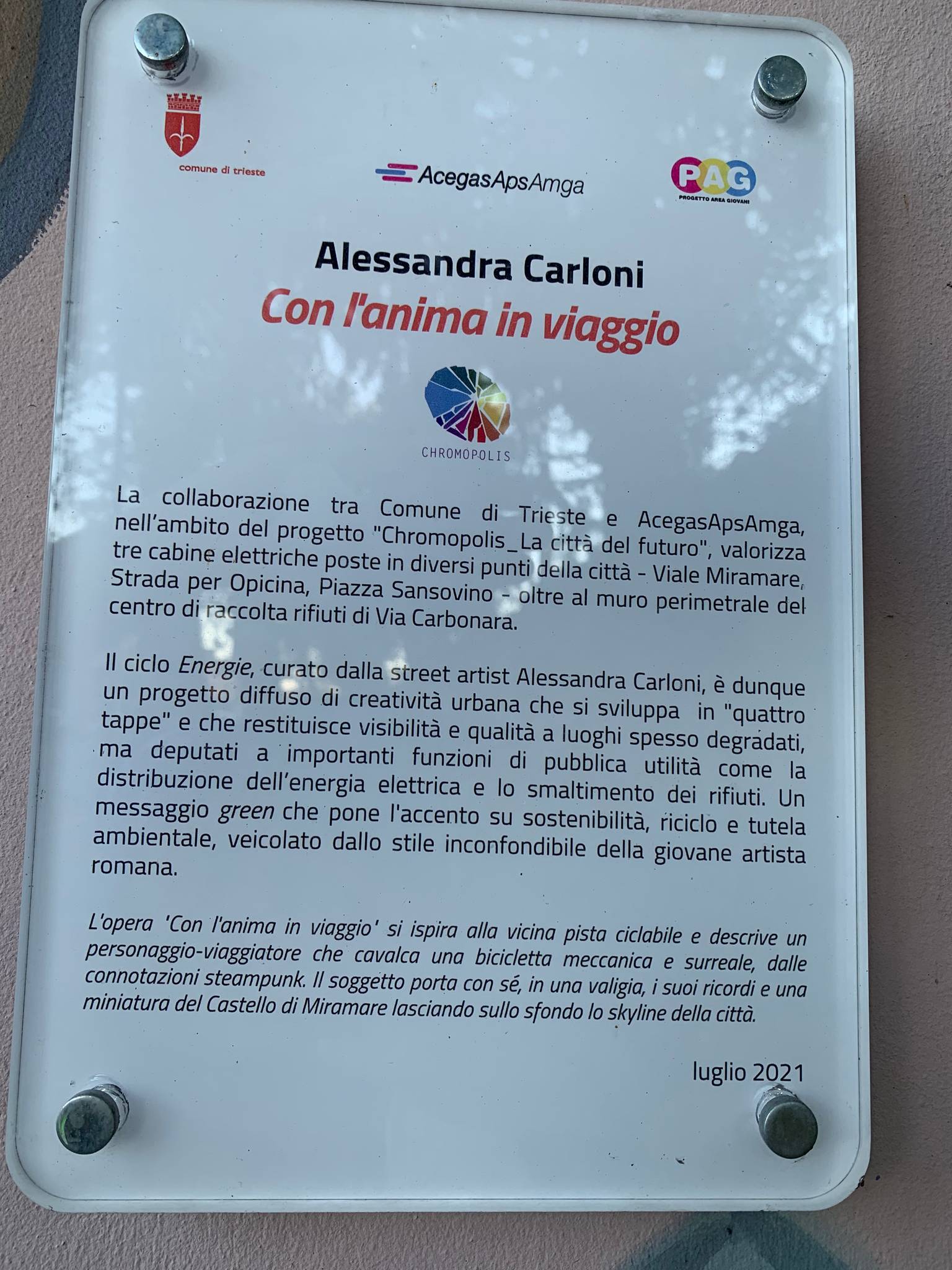 Alessandra Carloni&mdash;Con l’anima in viaggio 🌍