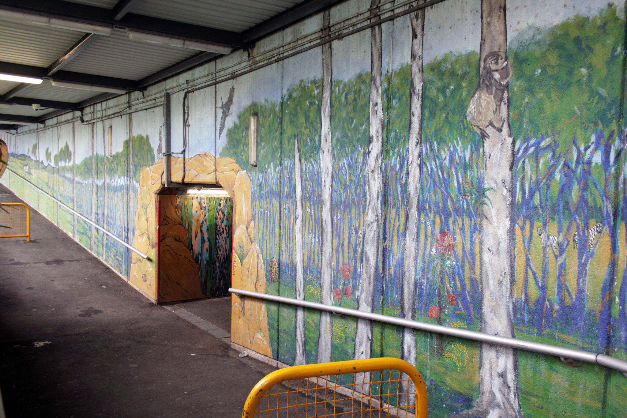 Rodney Monk&mdash;Guildford Underpass Mural