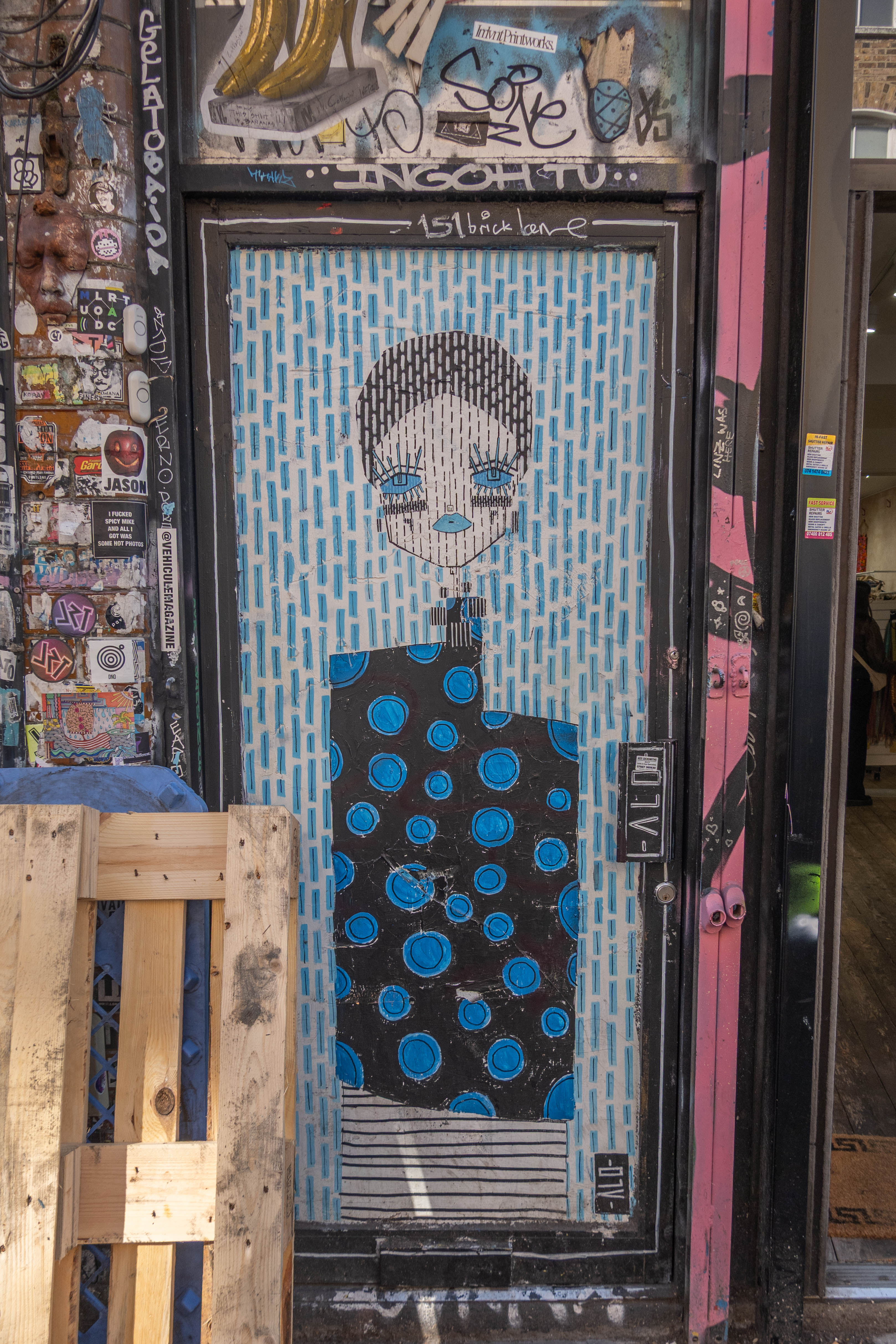 トクコプルミエヴォル　London London ポップアート　SH Nicole by alo art - Street Art Cities