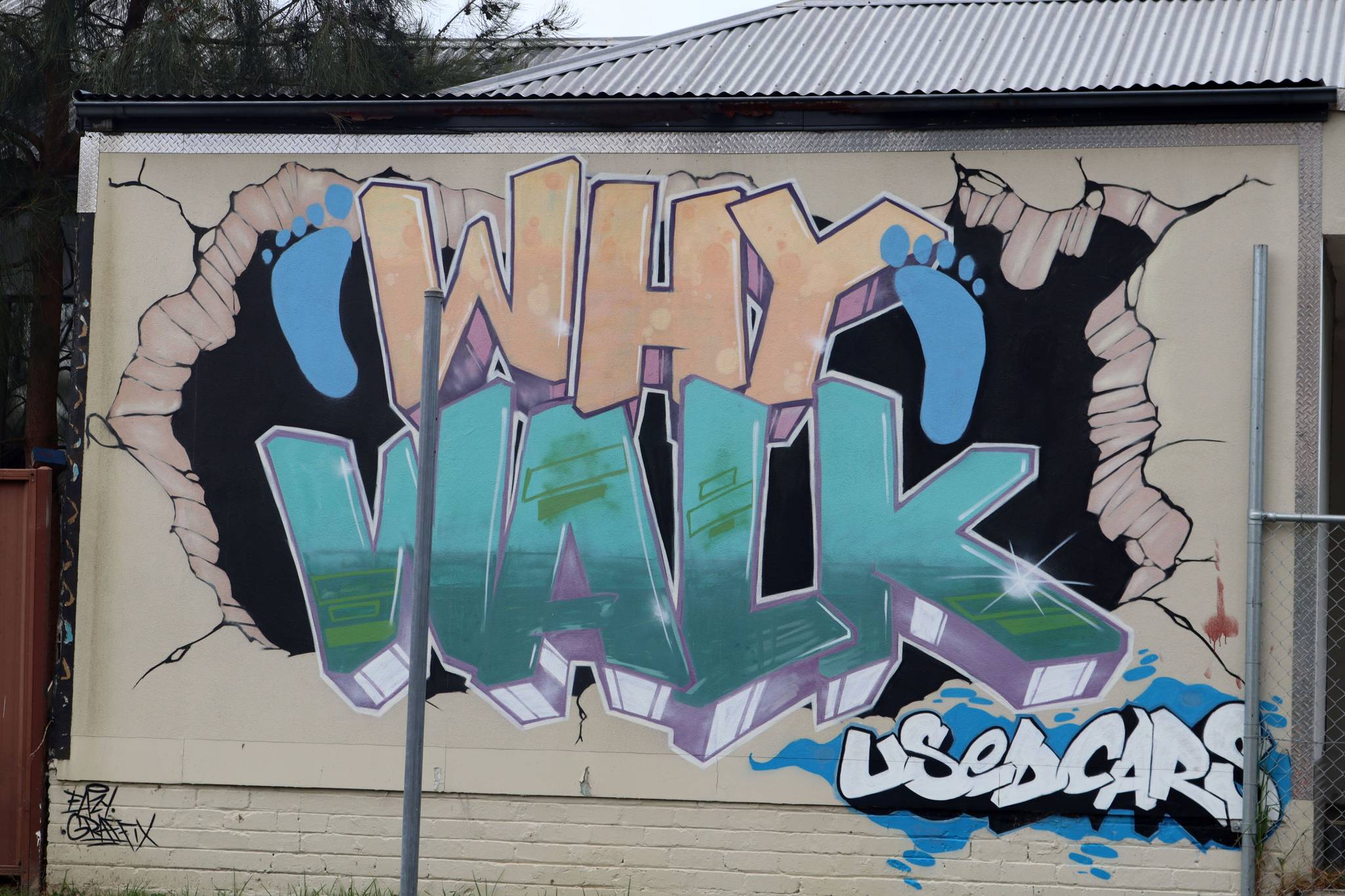 Eazy Graffix&mdash;Why Walk