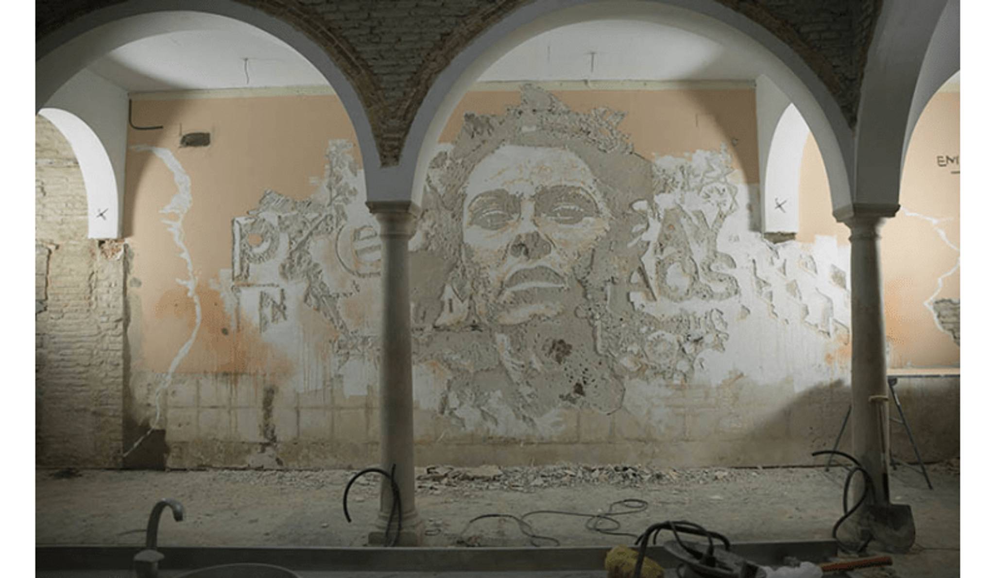 Vhils&mdash;Lobo Lopez