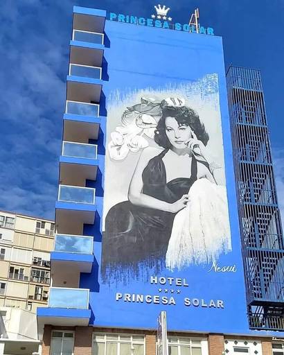 Ava Gadner - Hotel Princesa Solar