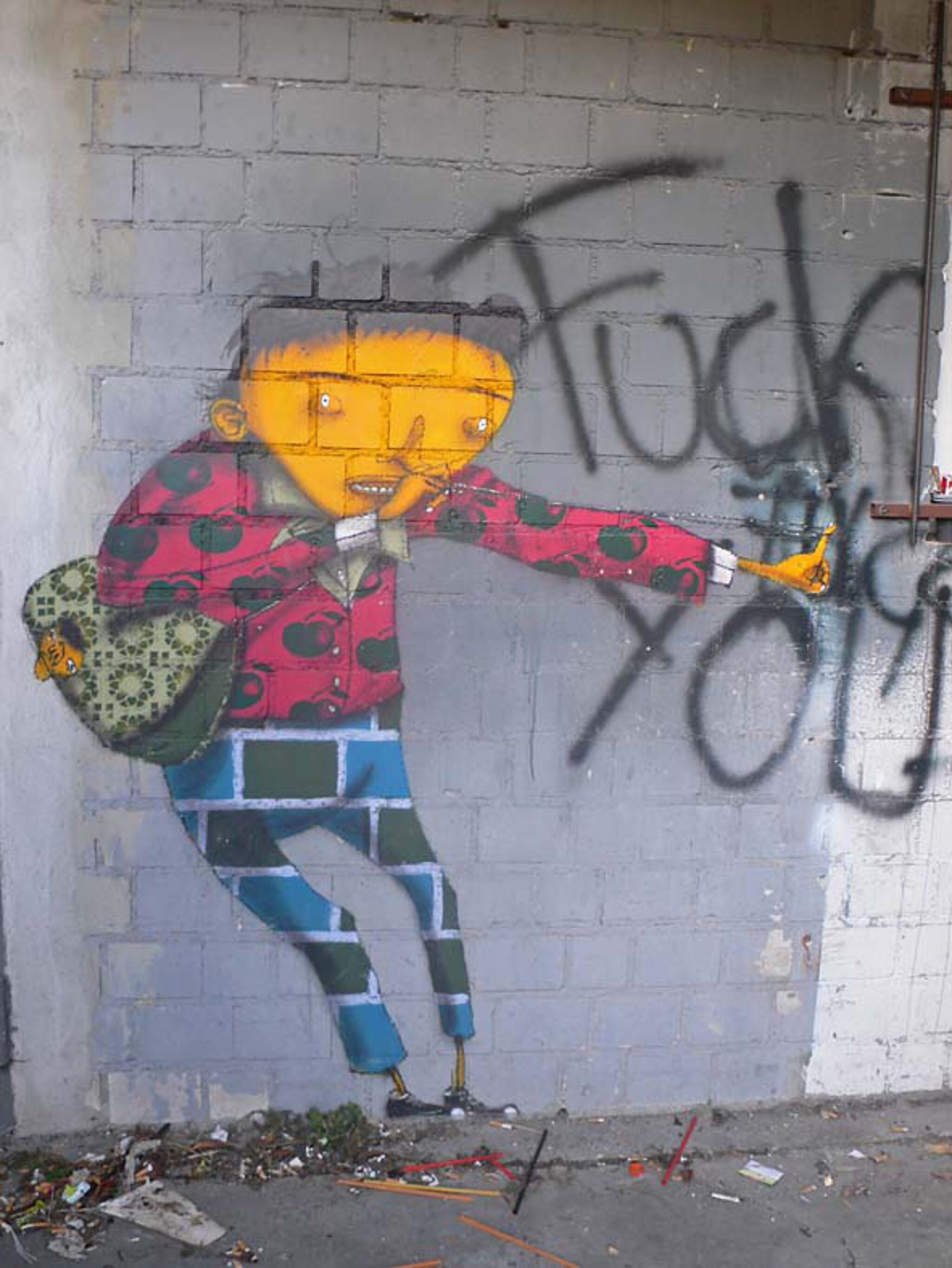 Os Gemeos&mdash;F**k You 