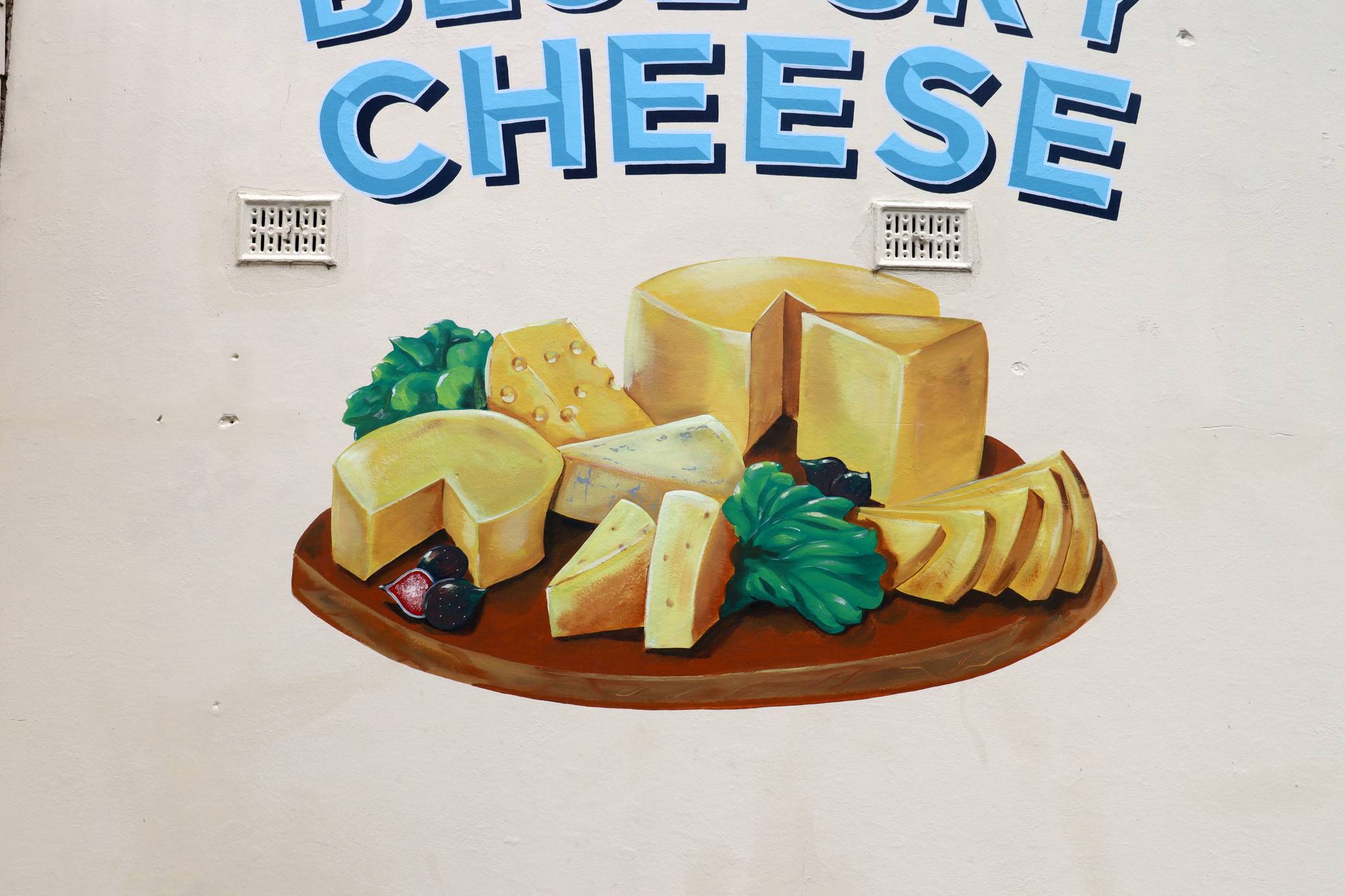 Solid Signs&mdash;Blue Sky Cheese