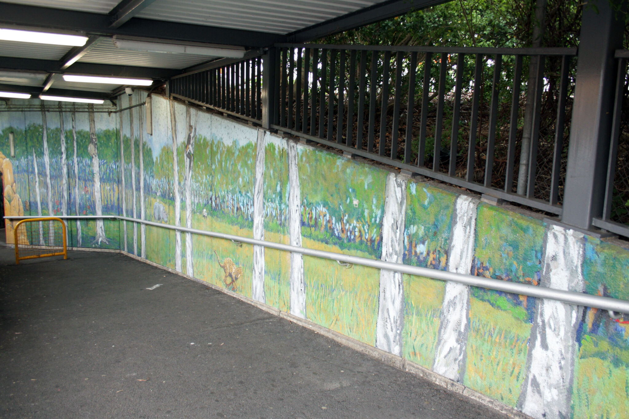 Rodney Monk&mdash;Guildford Underpass Mural