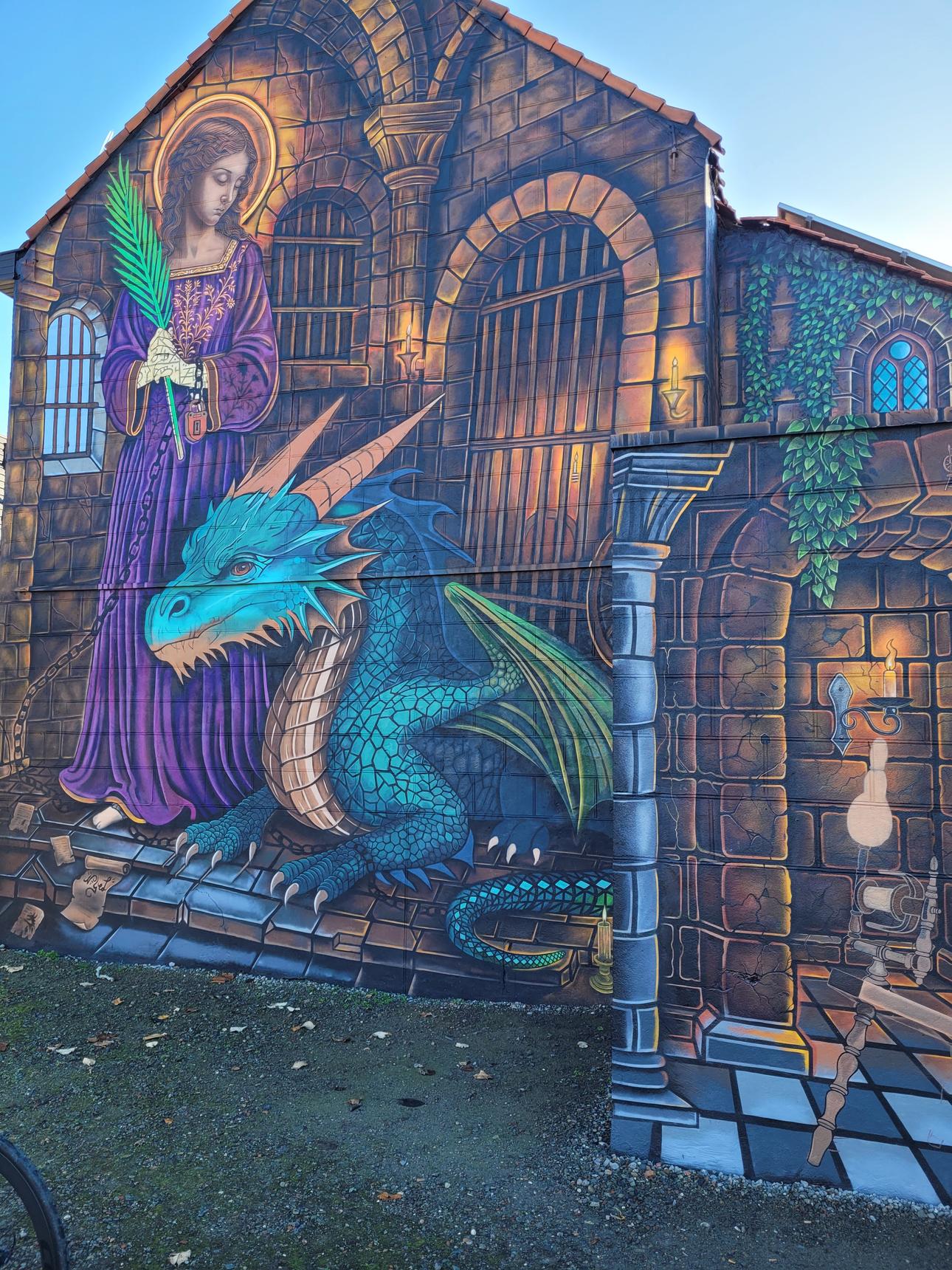 Nigel Leirens—Margaretha and the dragon