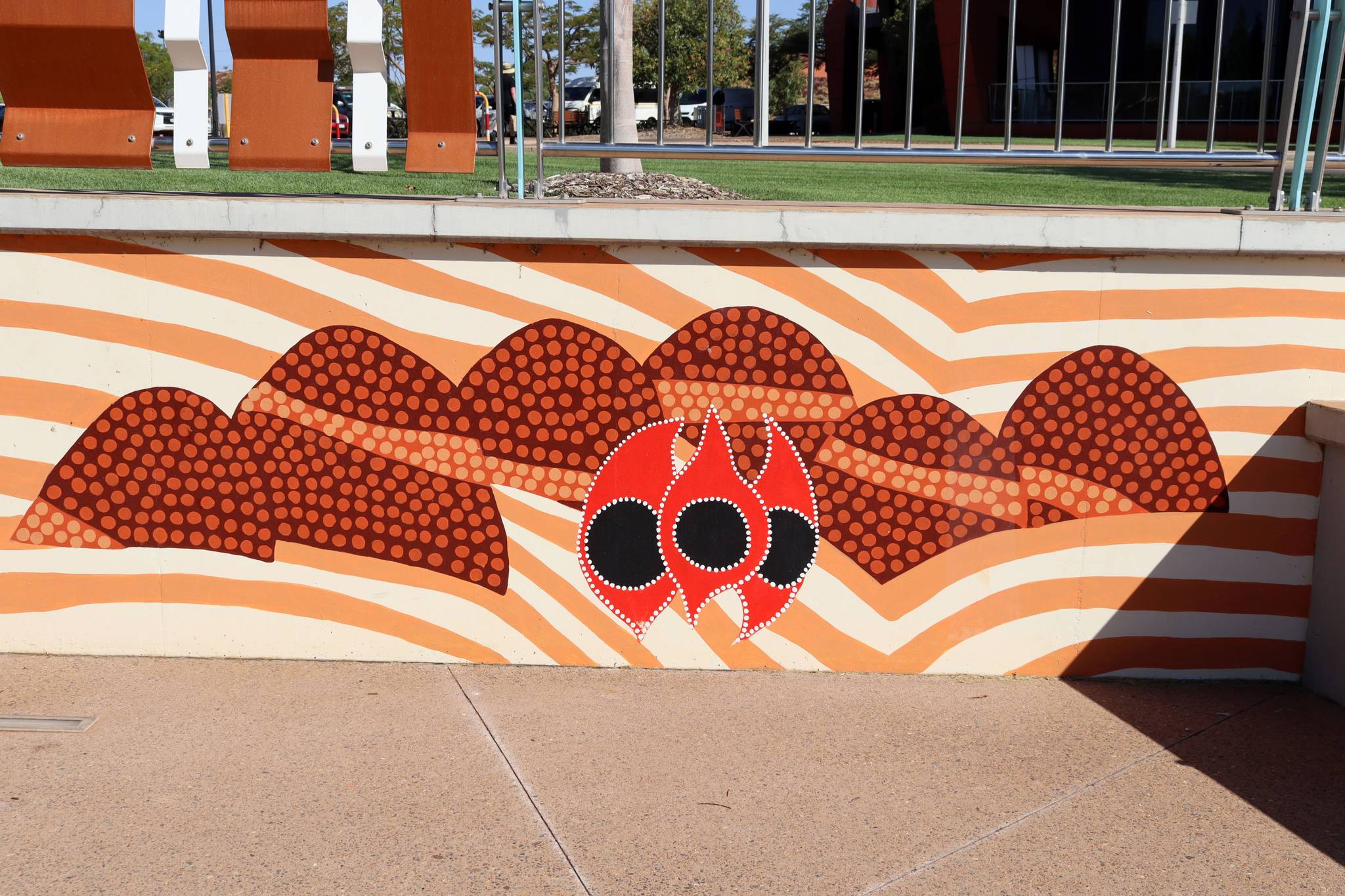 Helen Ansell, Carrie McDowell&mdash;Walgu Park Mural