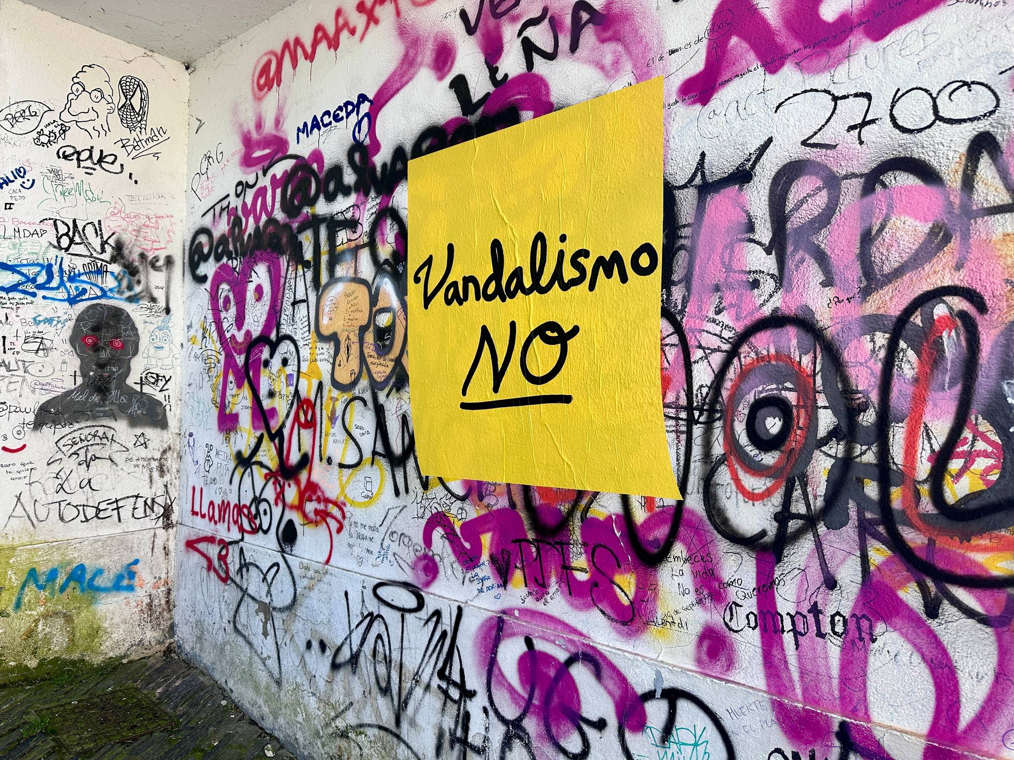 Leandro Barea&mdash;Vandalismo NO