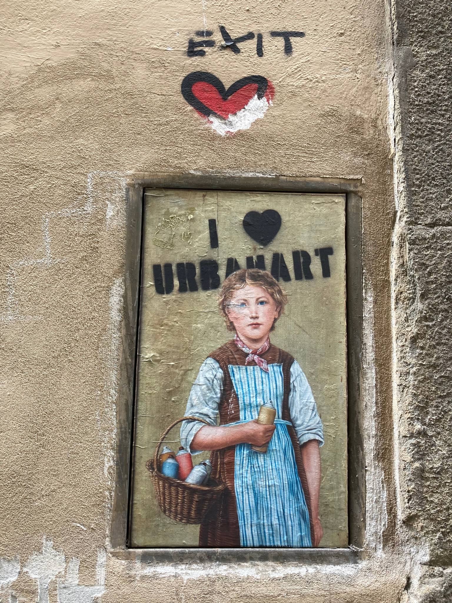 Unknown - Florence&mdash;I love urban art 