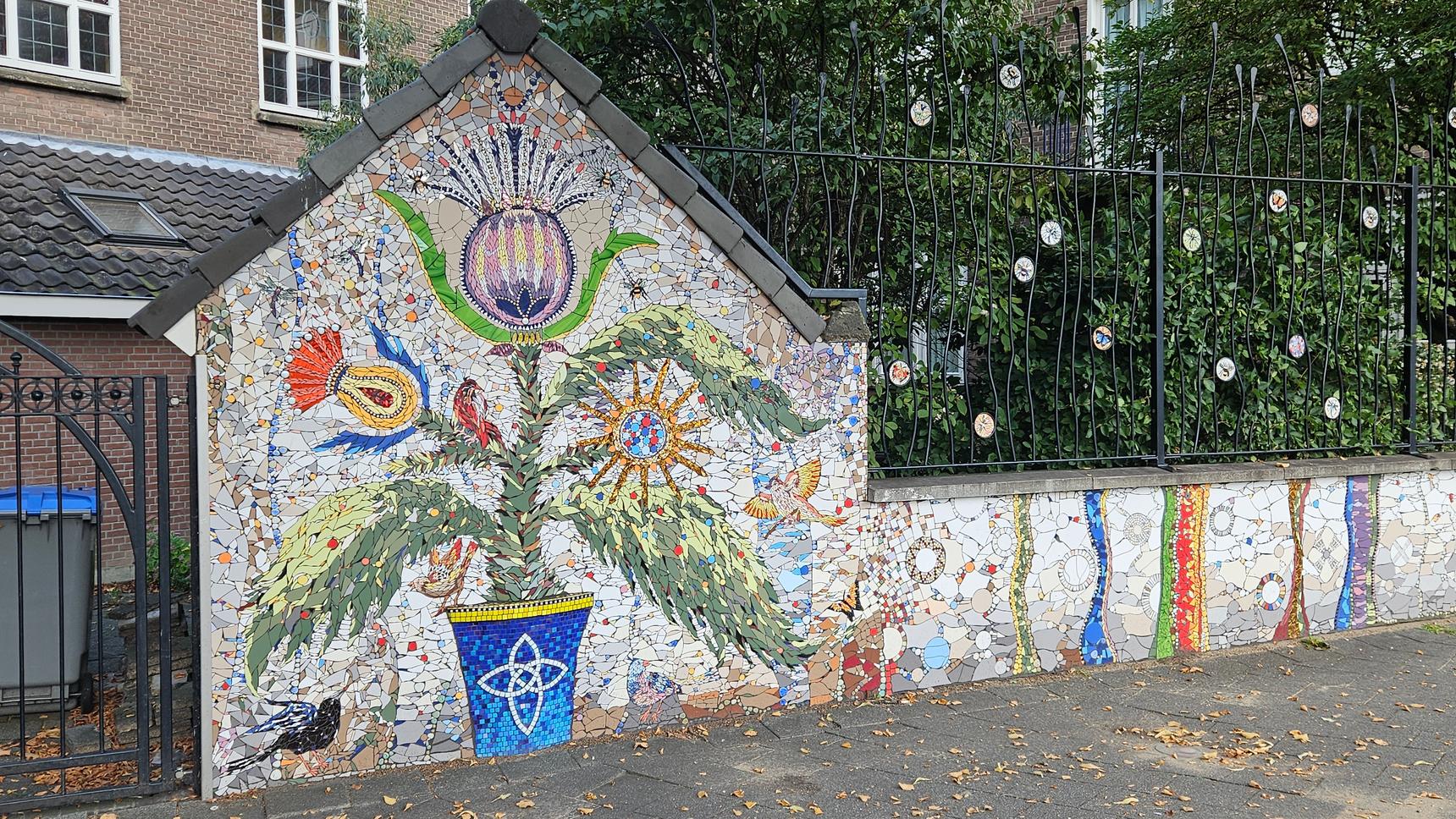 Volunteers—The Garden Wall Mosaic