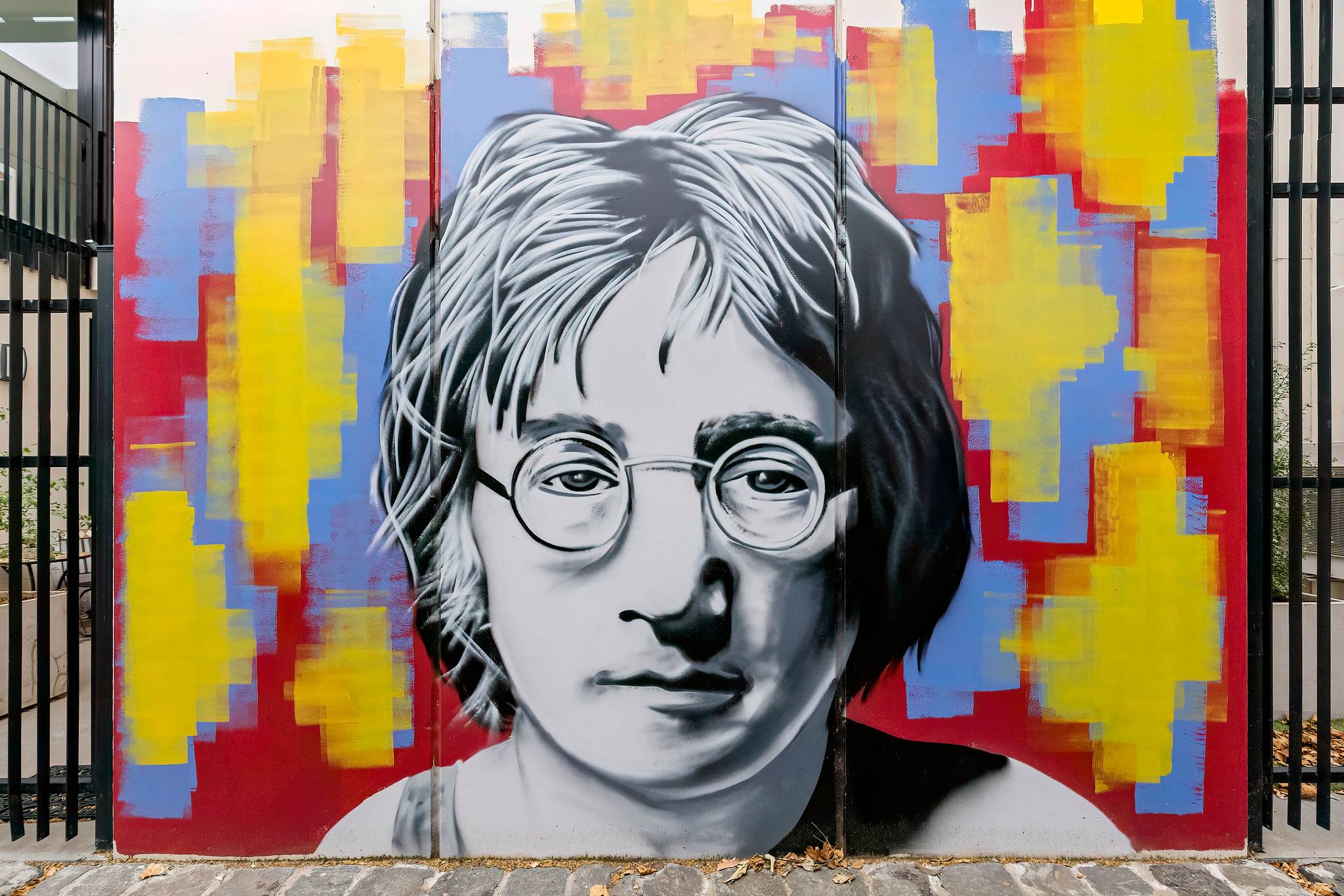 Graphic Enhancement&mdash;John Lennon