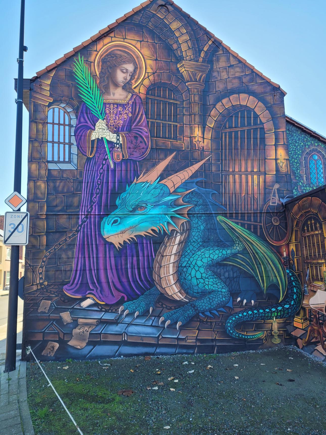 Nigel Leirens—Margaretha and the dragon