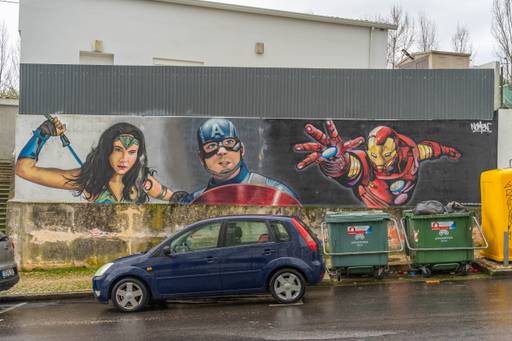 The Avengers Wall