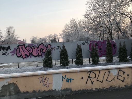 on the boulevard