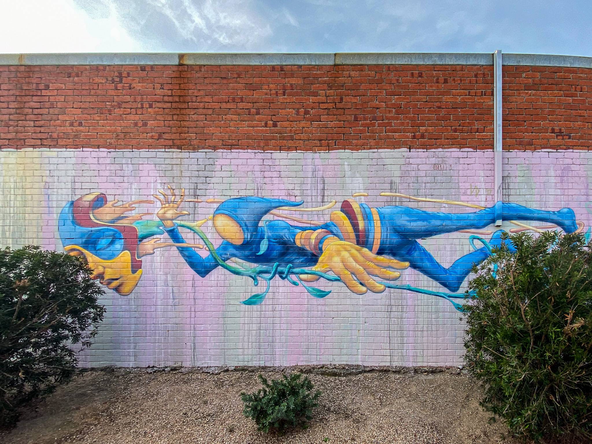 Hayden Dewar, ShmekOne&mdash;Mural for GCASA