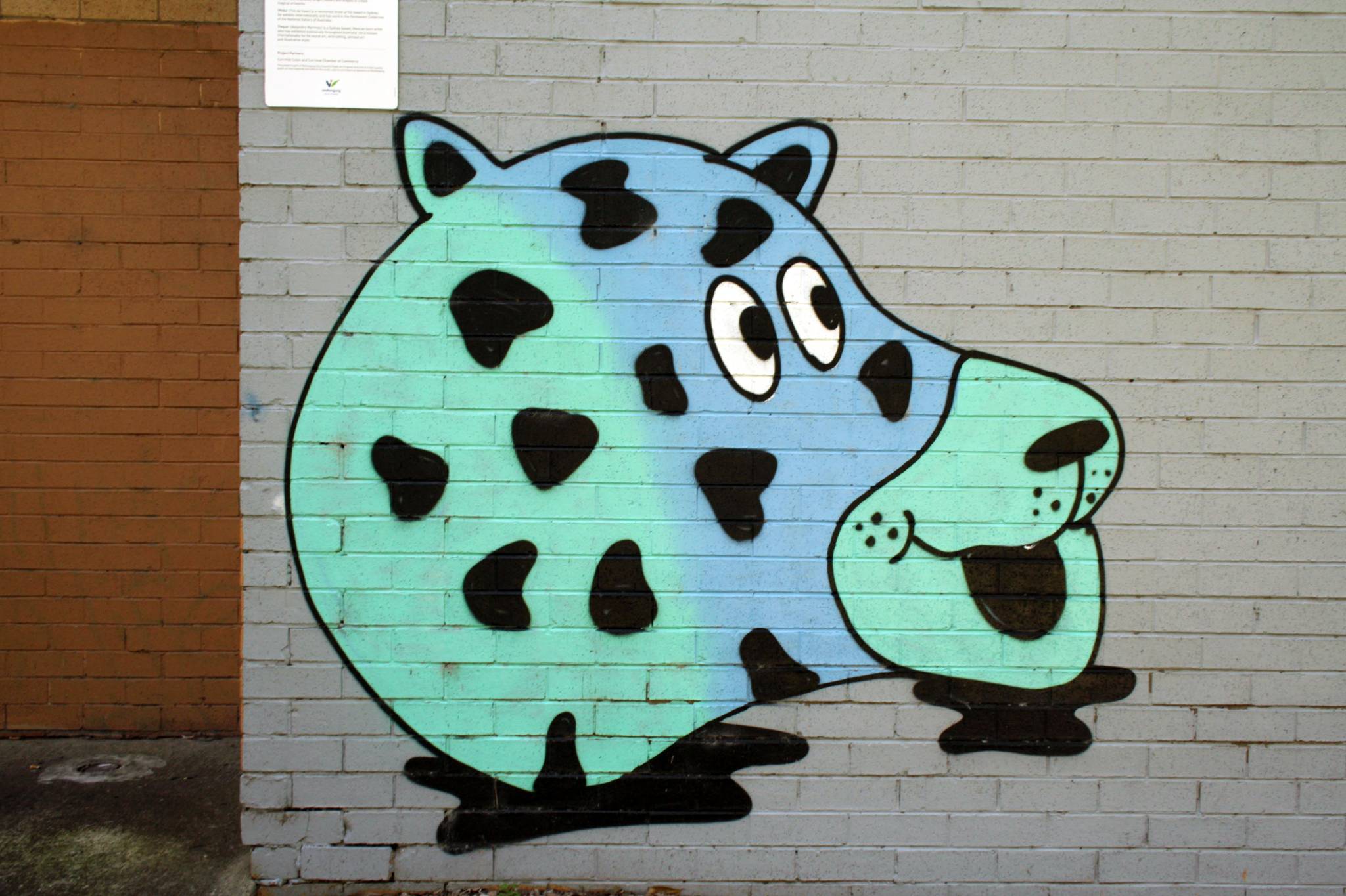 bafcat, Phibs, Peque&mdash;Corrimal Artwall Mural