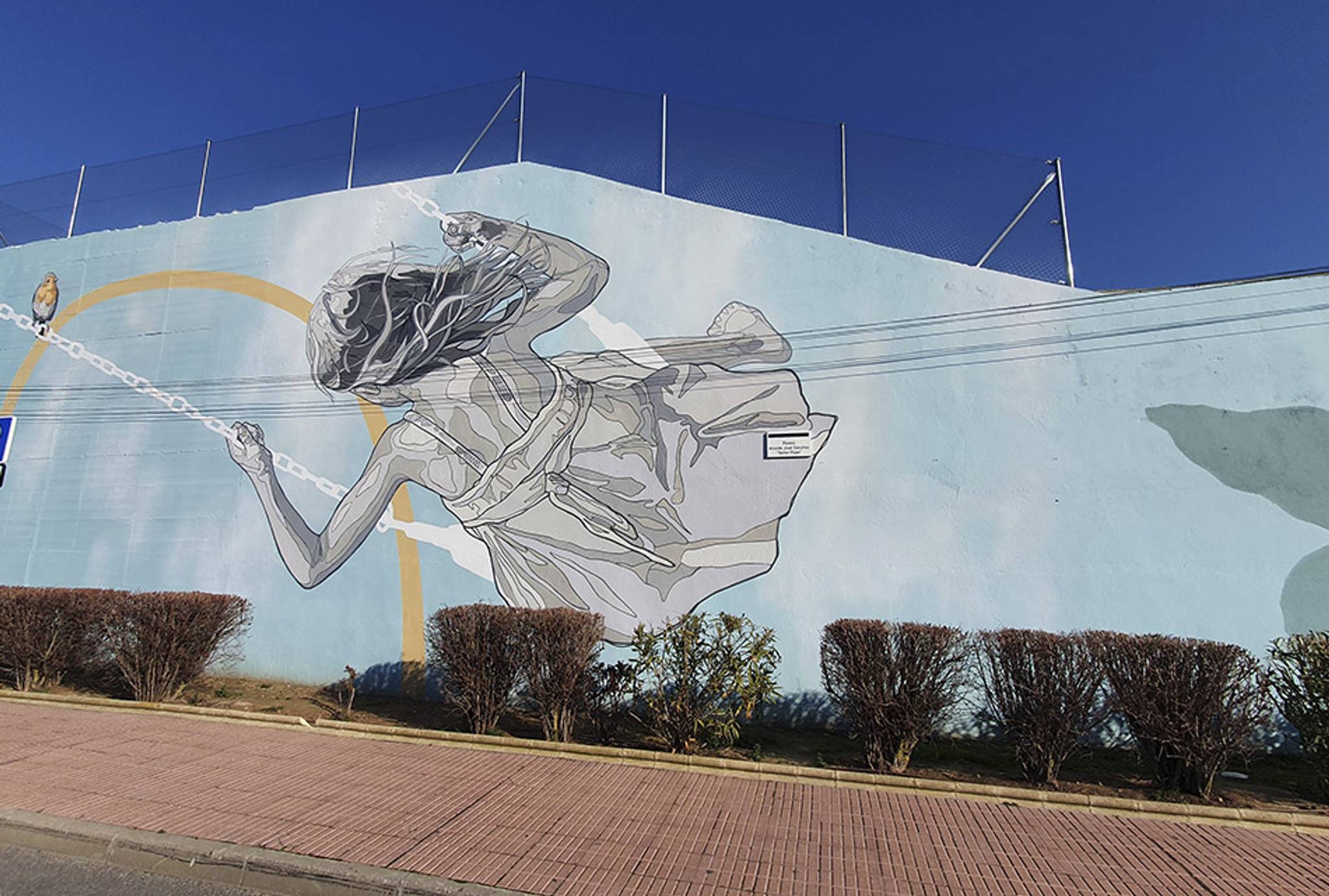 Cain Ferreras&mdash;Mural Paseo Alcalde José Sánchez