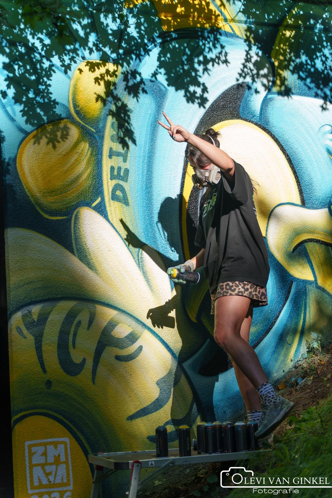 Zmaja, Marloes De Kiewit, Laxmi Manuela, Simian Switch, VAAF, Toscanabanana, Sokaris, Anouk Brand, Lucile Van Laecken, Rutger Termohlen, Sowet, Zark, Studio mutoni, Sasko, Kseniia Nel—Bospoorttunnel 'Wij eisen de nacht op'