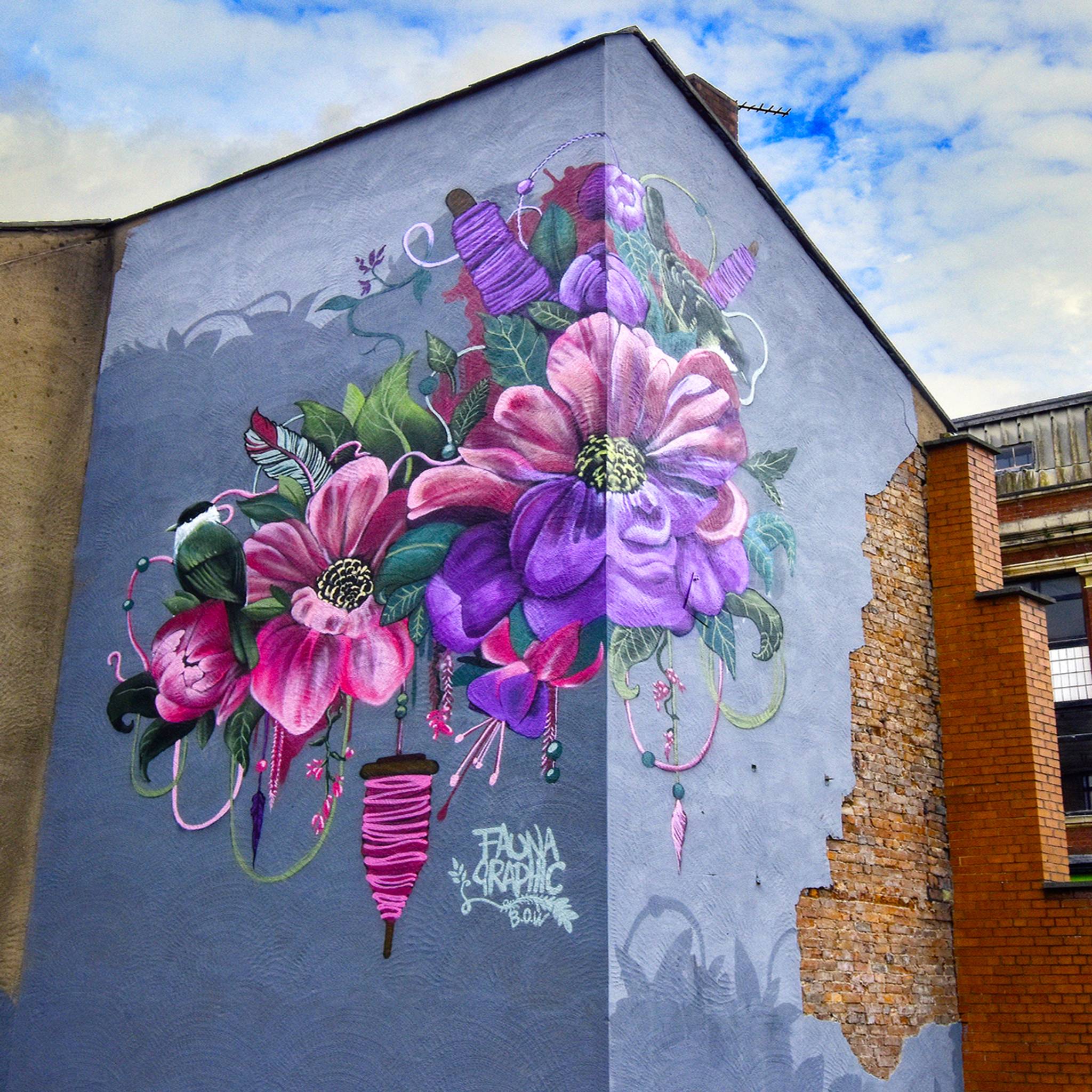 Faunagraphic&mdash;Girls On walls, Blackburn 