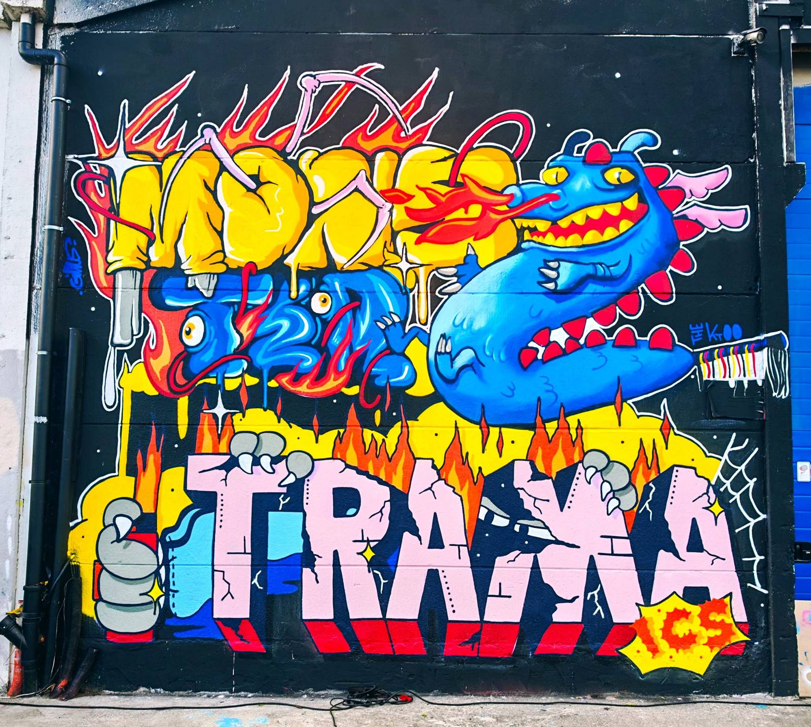 —Inauguration graffiti jam “Le SPOT"